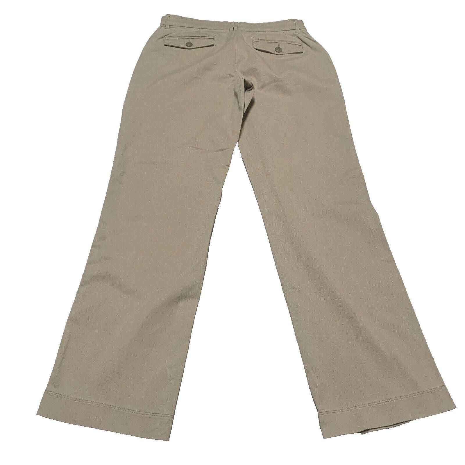 Lee Lee Sinfully Soft Women's Medium Beige Mid Rise Jeans Size 32" / US 10 / IT 46 - 2 Thumbnail