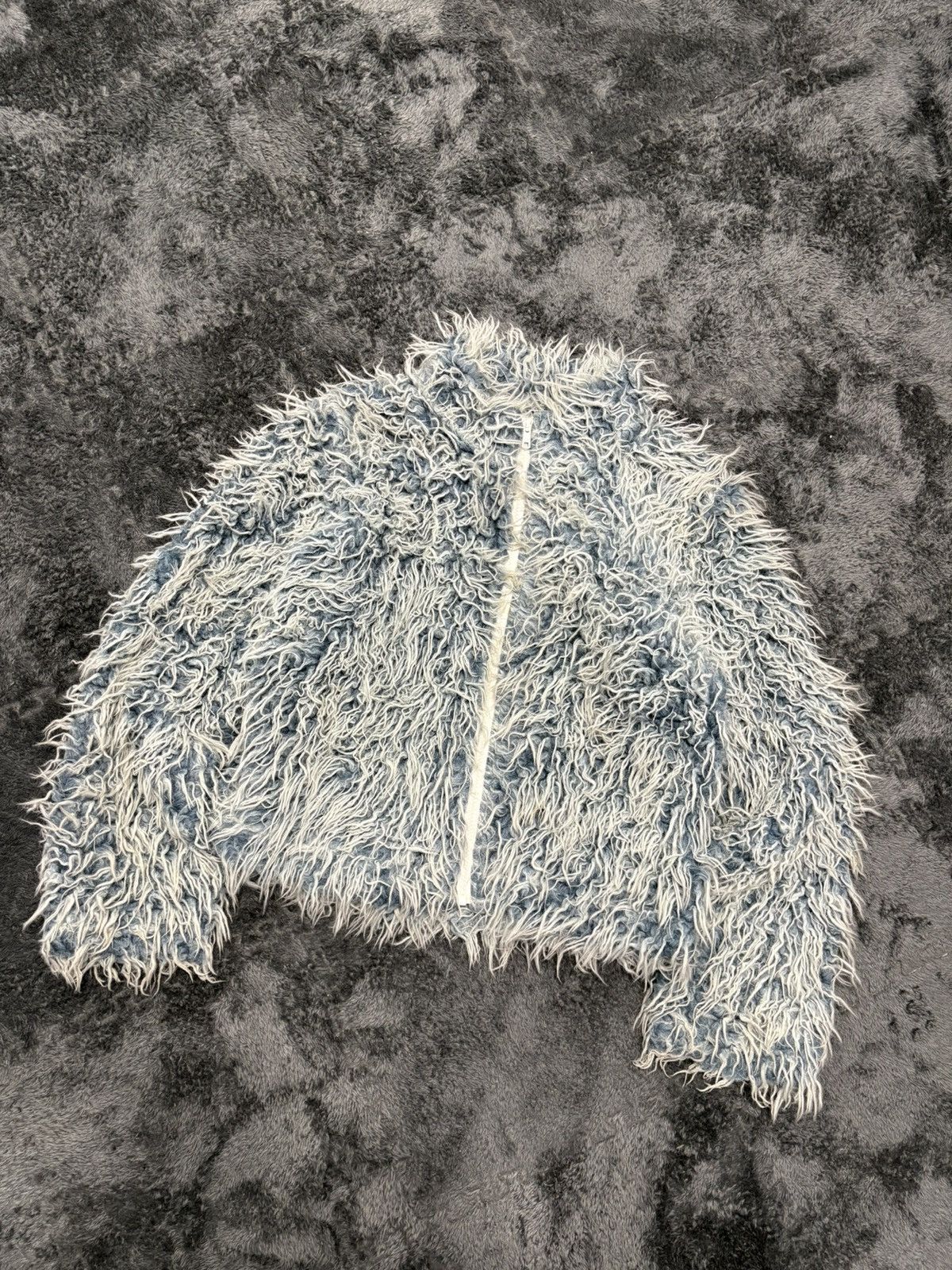 Hysteric Glamour Rare Blue Faux Fur Y2K Jacket Size M / US 6-8 / IT 42-44 - 1 Thumbnail