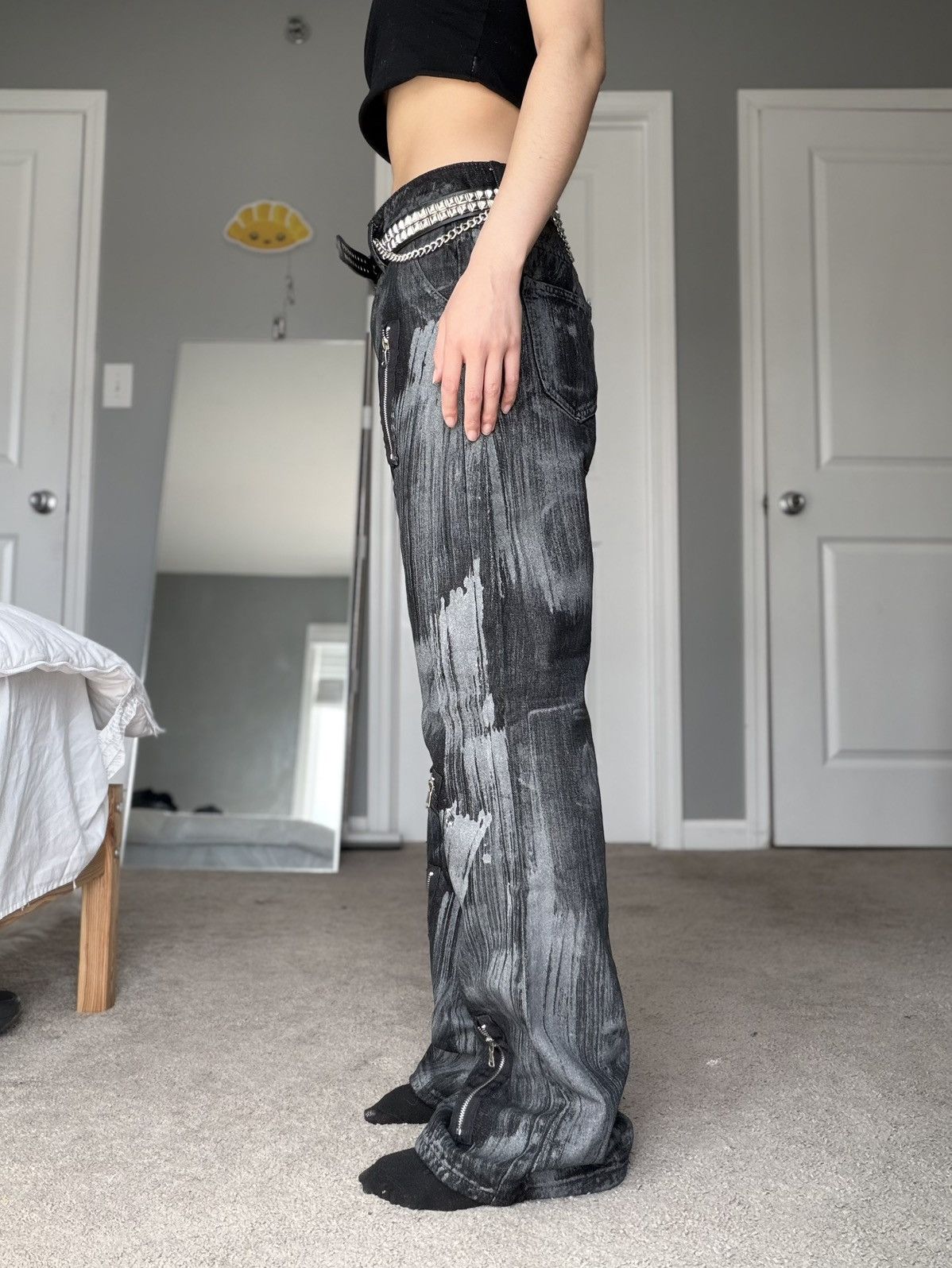 Other Grunge Flare Denim By ArtsKoreanMan Size US 32 / EU 48 - 9 Thumbnail