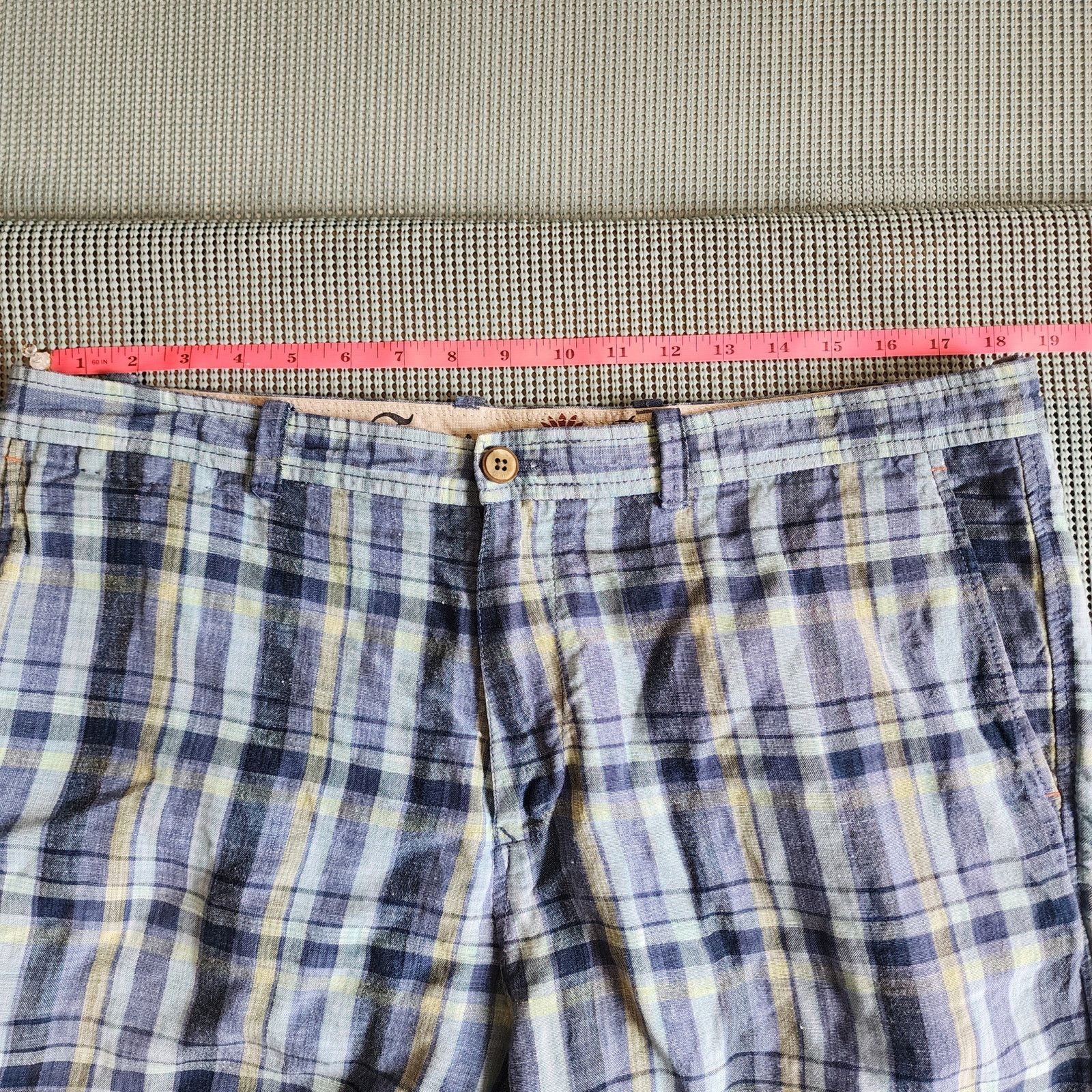 Tommy Bahama Men's 36 Tommy Bahama Golf Shorts Blue Checkered Size US 36 / EU 52 - 5 Thumbnail