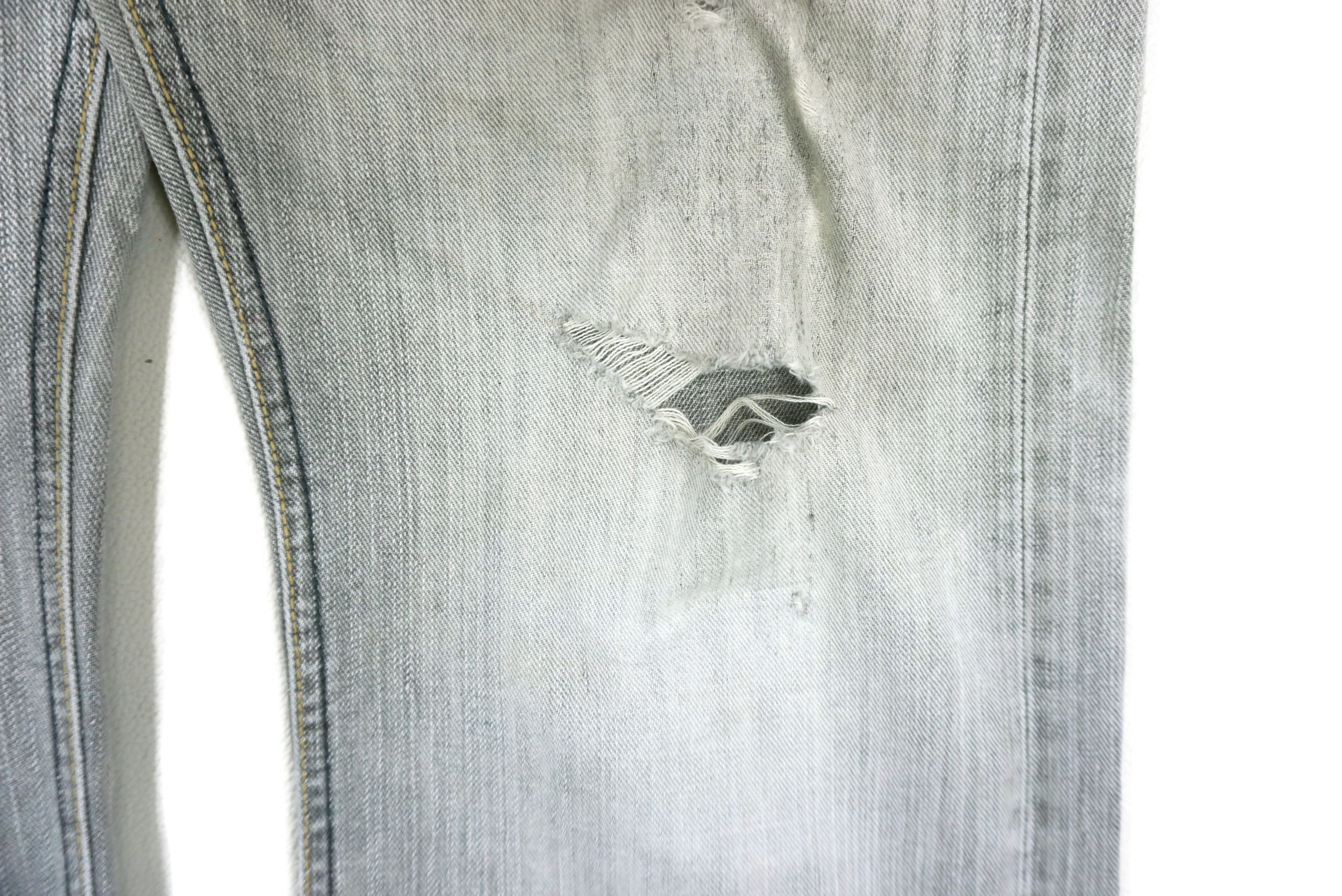 Lee Lee Jeans Size W35xL30.5 Straight-Leg Distressed Denim Japan Size US 33 - 7 Thumbnail
