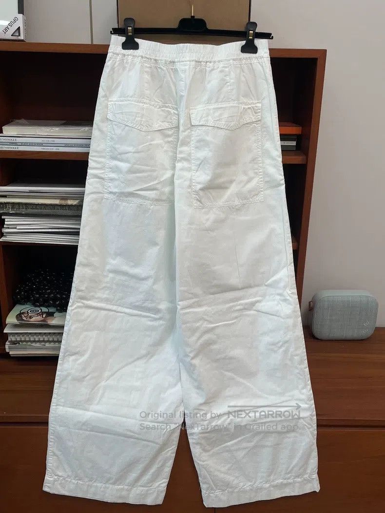 Dries Van Noten Dries Van Noten White Cargo Pants Size 35" - 5 Thumbnail