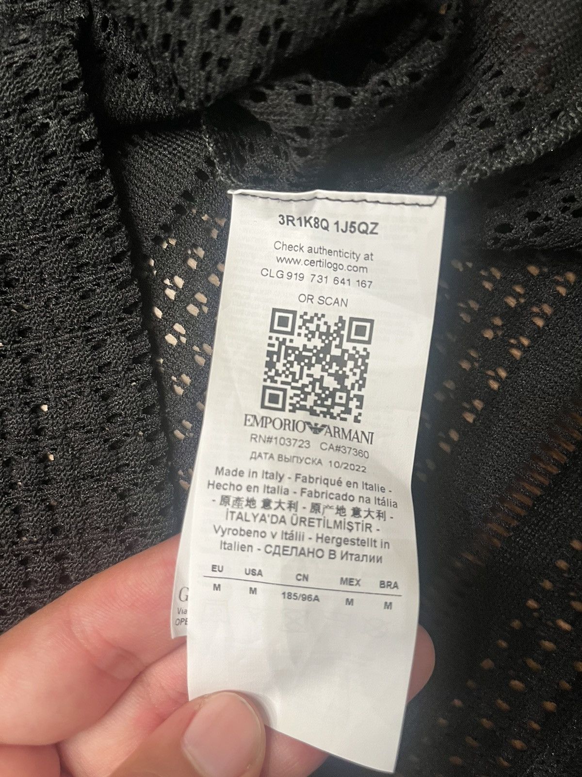 Emporio Armani Tank top Size US M / EU 48-50 / 2 - 9 Thumbnail
