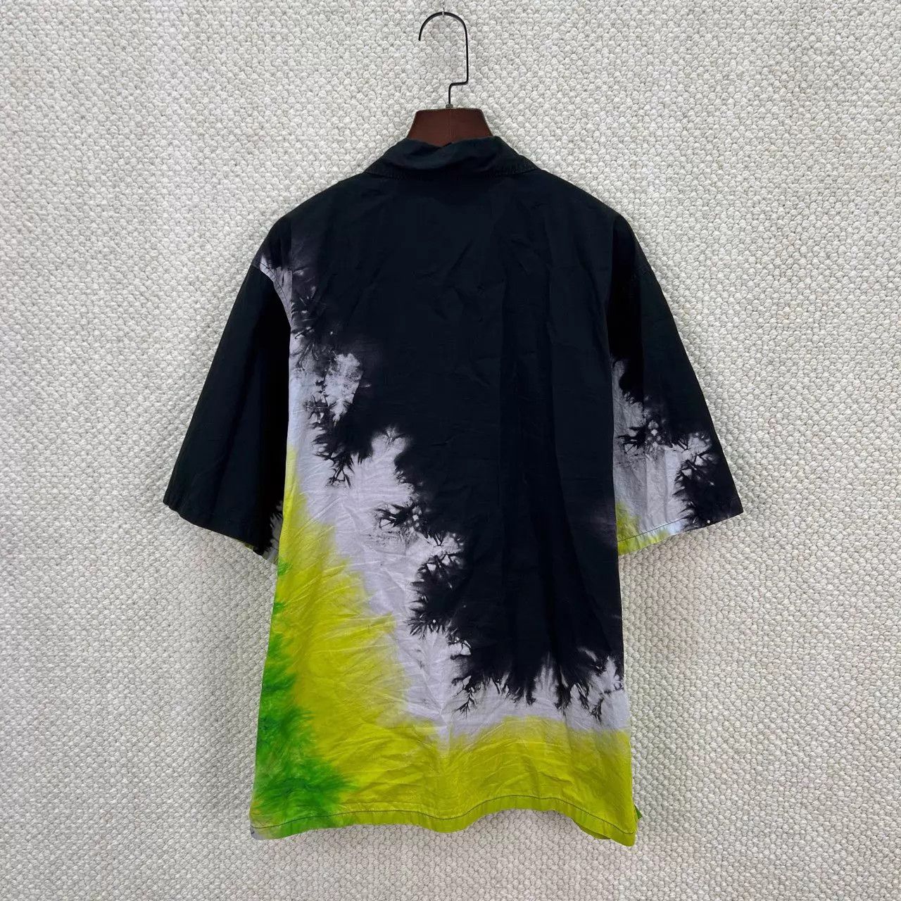 Prada Prada Tie-Dye Colorblocked Short Sleeve Shirt L 98 New Size US L / EU 52-54 / 3 - 2 Thumbnail