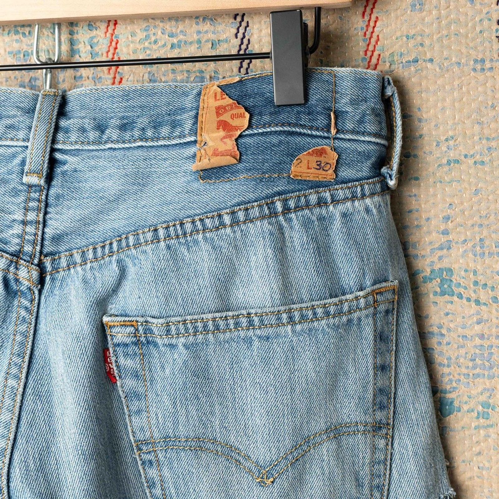 Levi's Custom levis patchwork jeans 32 x 30 Size US 32 / EU 48 - 5 Thumbnail