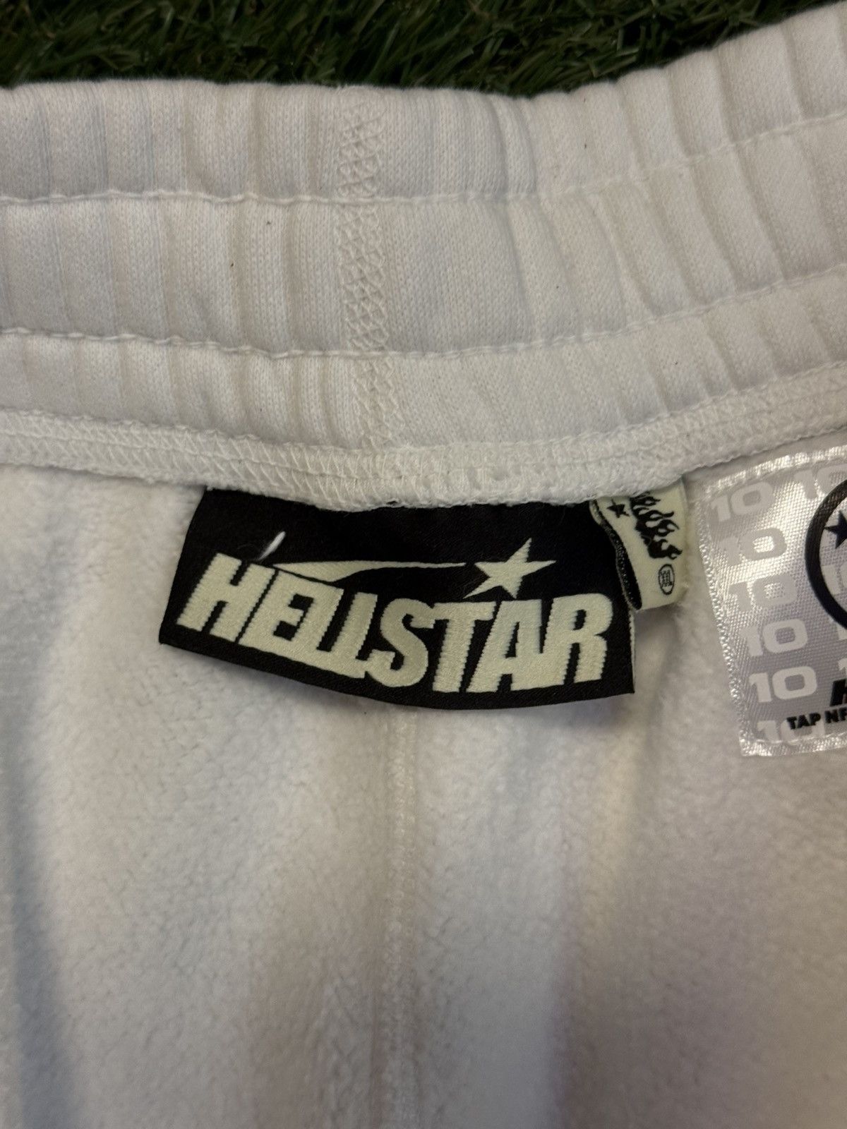 HELLSTAR Hellstar Sweatpants Flame White Black Size XXL (NEW) Size US 36 / EU 52 - 7 Thumbnail