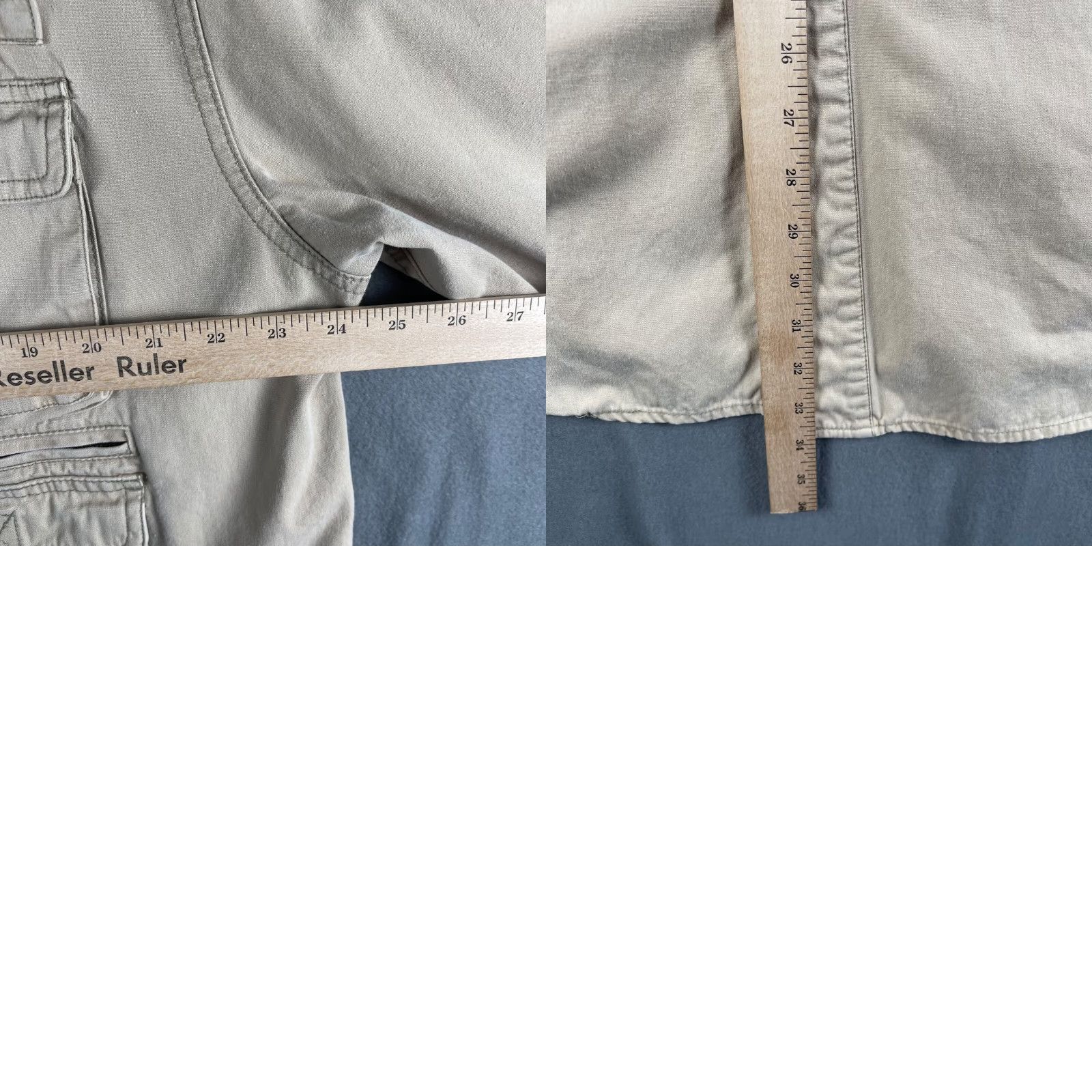 Vintage VINTAGE Authentic American Sportswear Safari Jacket Field Jacket Mens XL Beige Pockets Corduroy Collar Size US XL / EU 56 / 4 - 9 Thumbnail