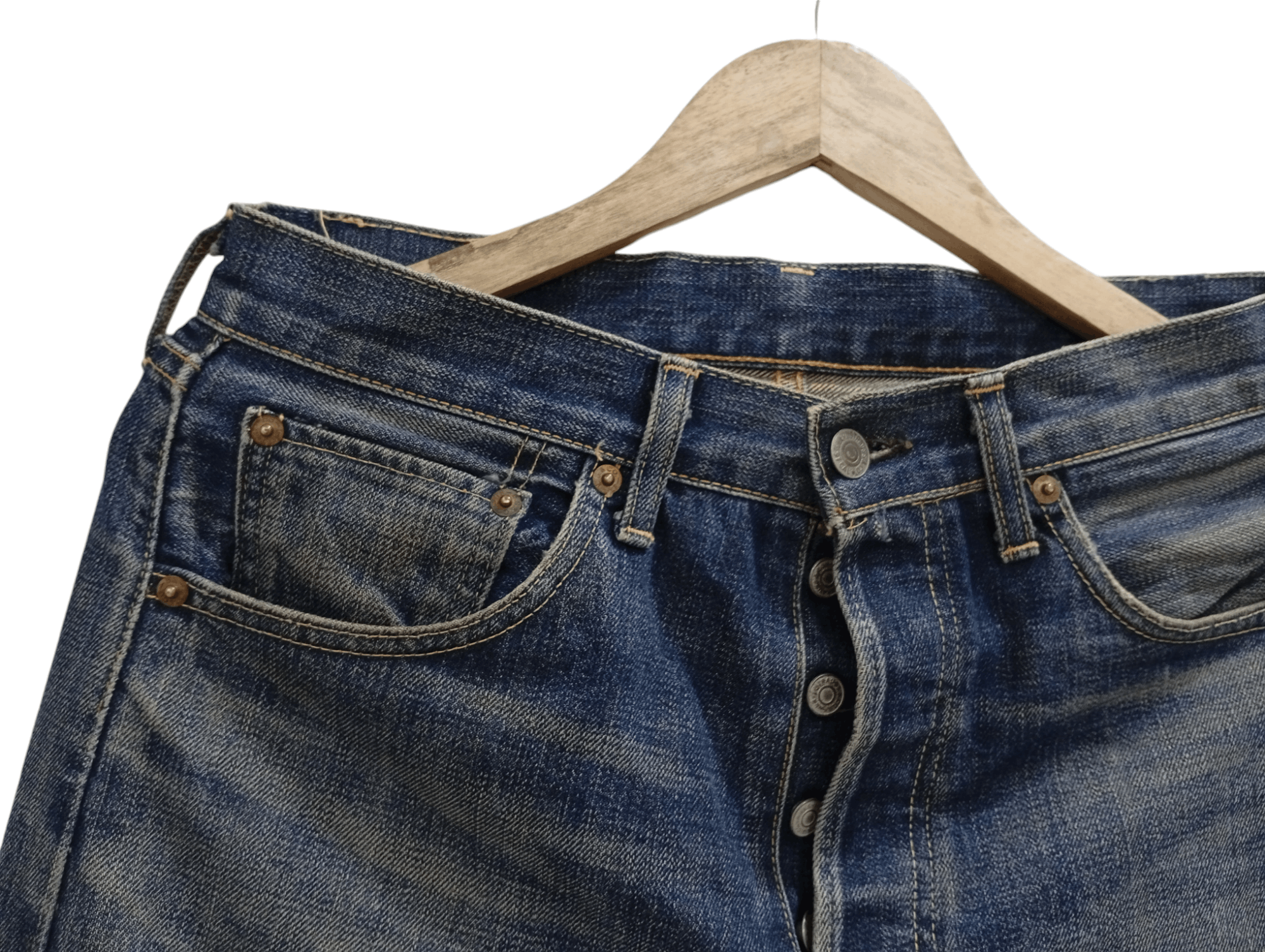 Levi's × Levi's Vintage Clothing × Vintage 🔥🔥Vintage Levis Big E Selvedge Lot 66501 Jeans Denim Size US 32 / EU 48 - 14 Thumbnail