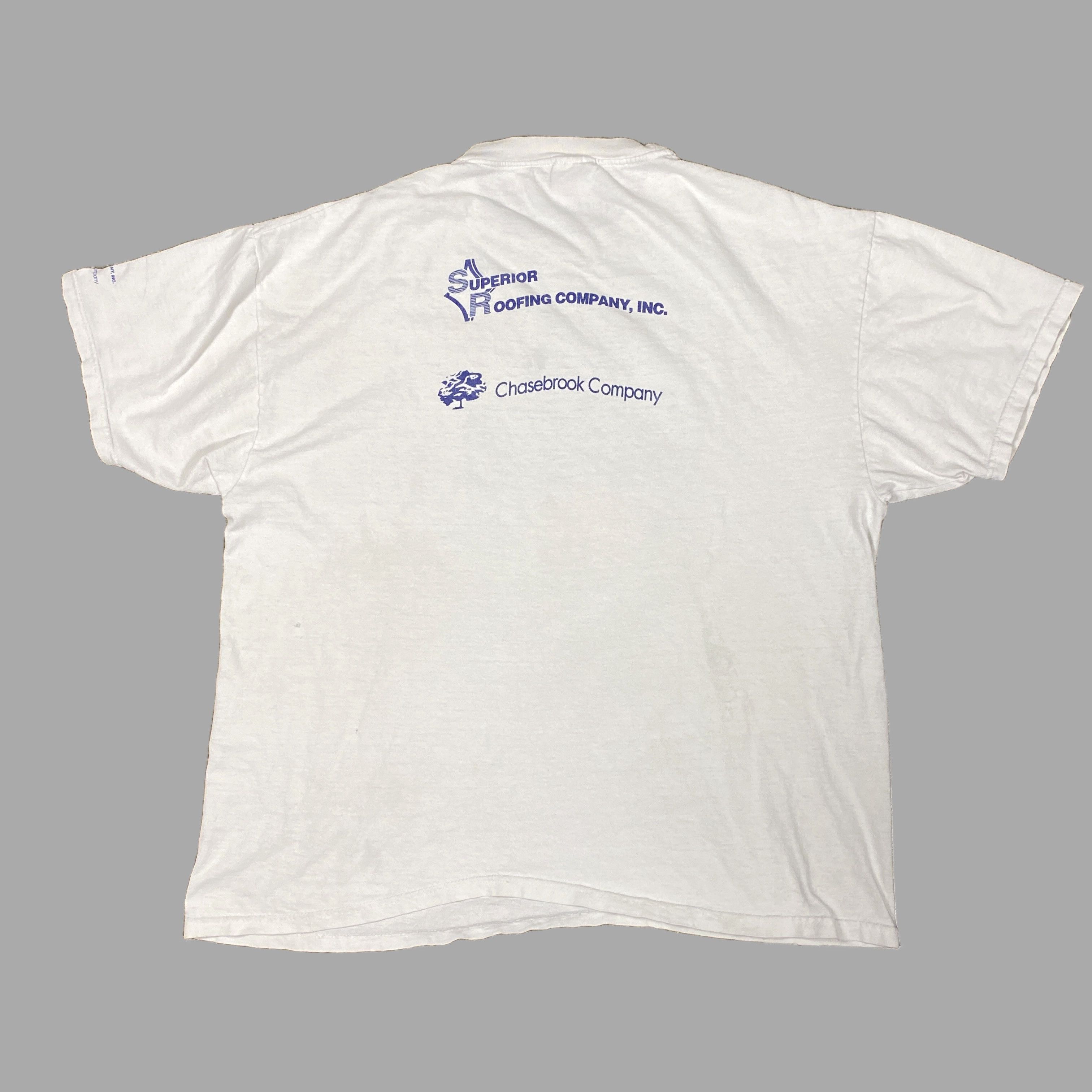 Hanes 2000 Snowball SLC Tennis Tee Y2k White Shirt XL Size US XL / EU 56 / 4 - 2 Thumbnail