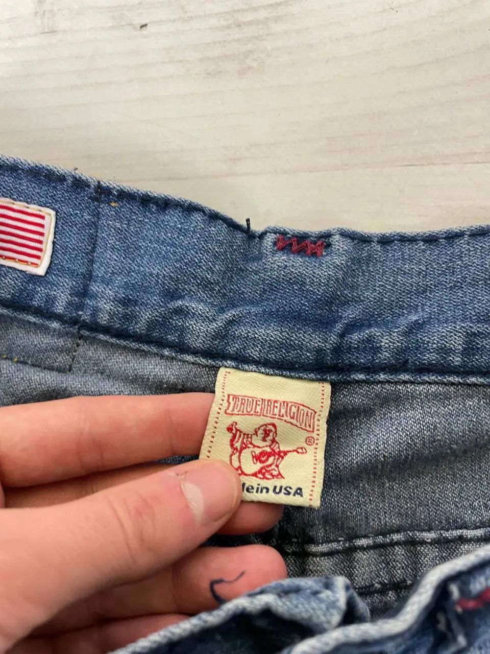True Religion Vintage True Religion Denim Jeans Y2K Size US 30 / EU 46 - 9 Thumbnail