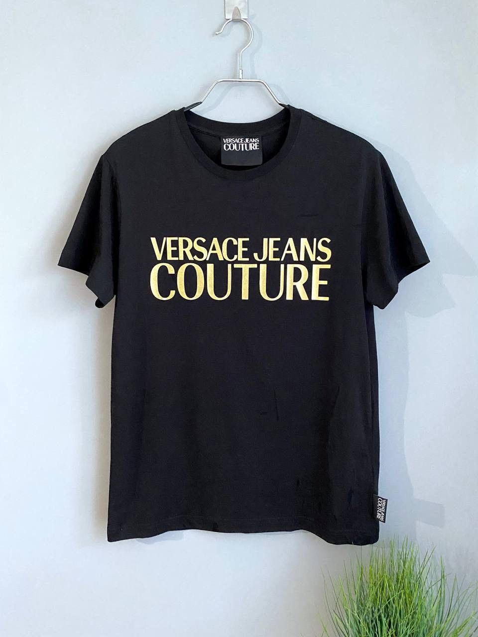 Designer × Versace Versace Jeans Couture Men’s Black T-Shirt, Size M Size US M / EU 48-50 / 2 - 1 Thumbnail