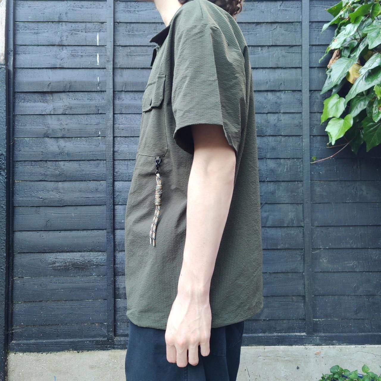 Other Japanese Khaki Quarter-zip Pocket Shirt Size US M / EU 48-50 / 2 - 3 Thumbnail