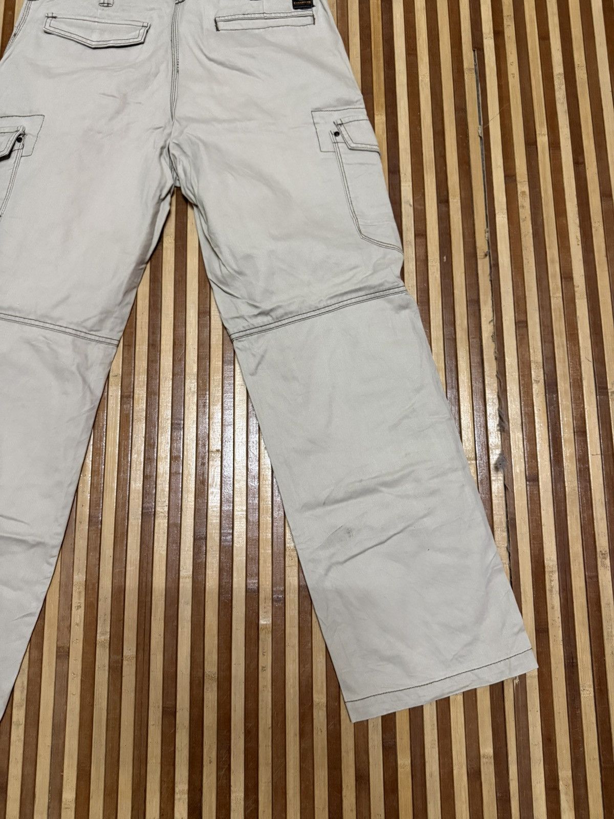 Japanese Brand EVENRIVER Cargo Pants Streetwear Multipocket W32X30.5 Size US 32 / EU 48 - 7 Thumbnail