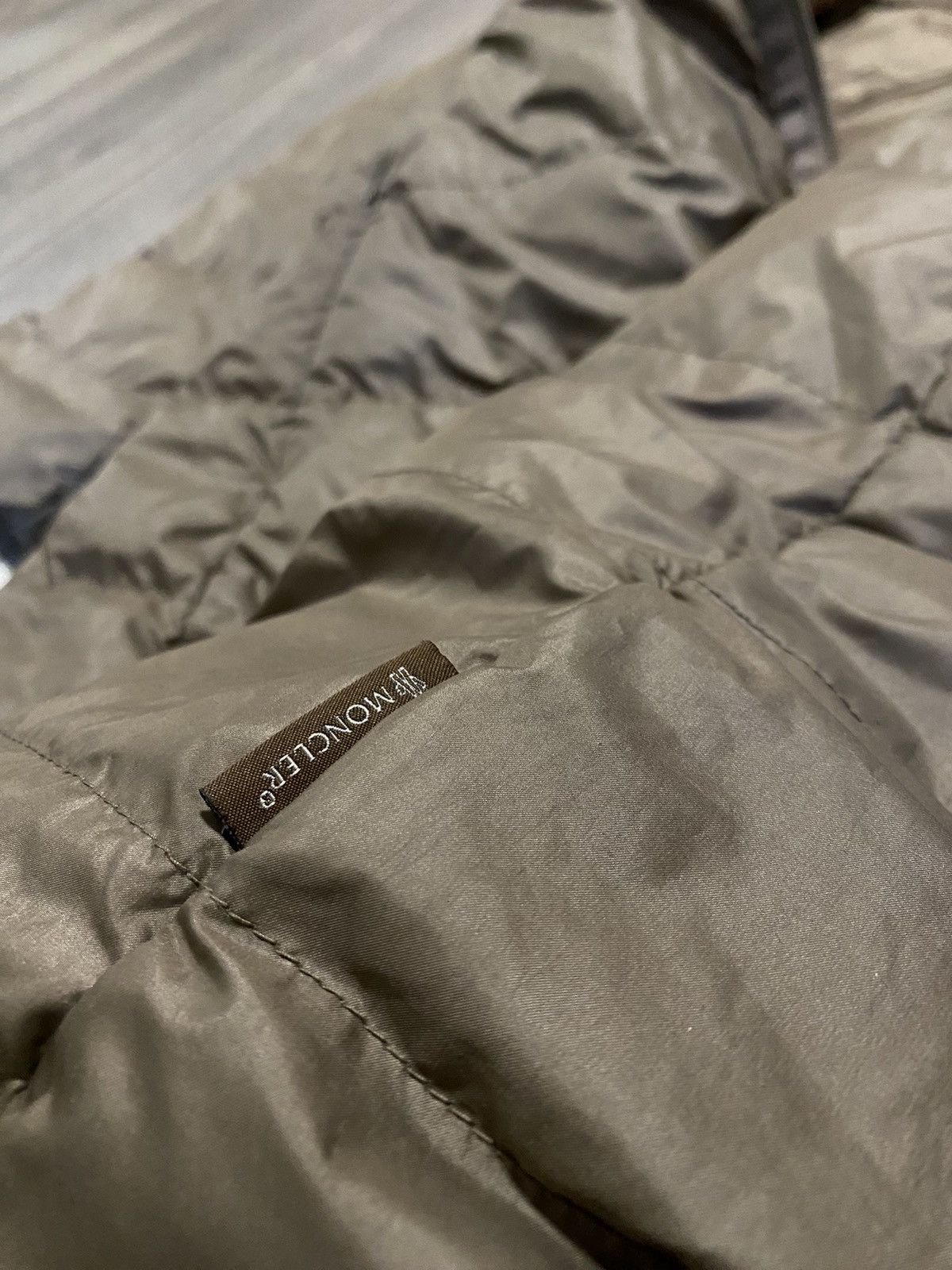 Vintage Moncler Nantesfur Giubbotto Down Puffer Jacket Parks