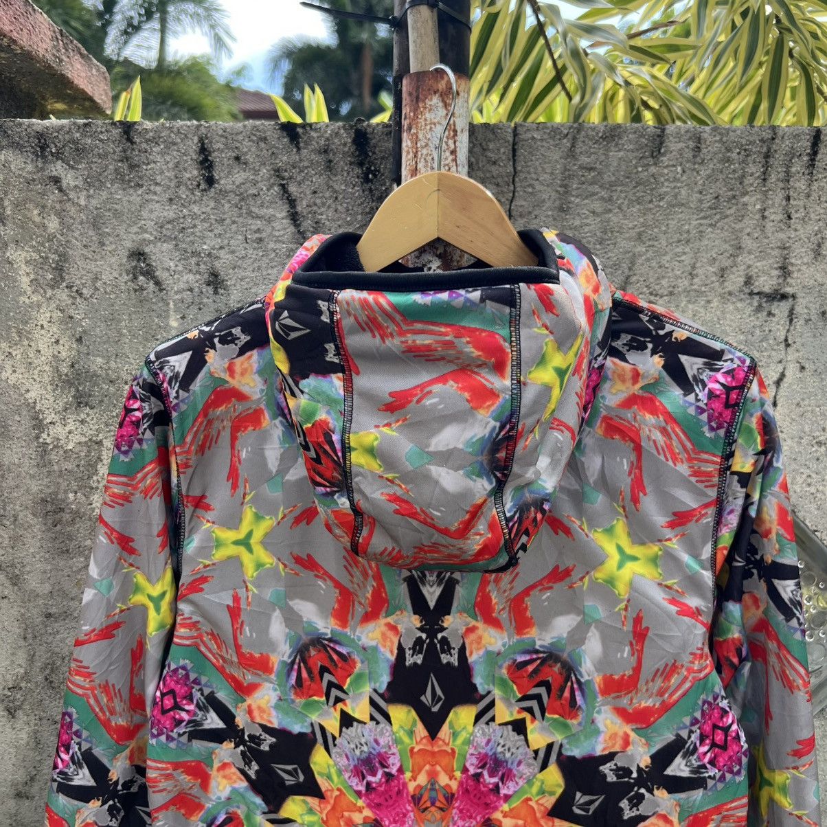 Volcom “VOLCOM” REVERSIBLE OVERPRINT ZIP UP HOODIE Size US M / EU 48-50 / 2 - 11 Thumbnail