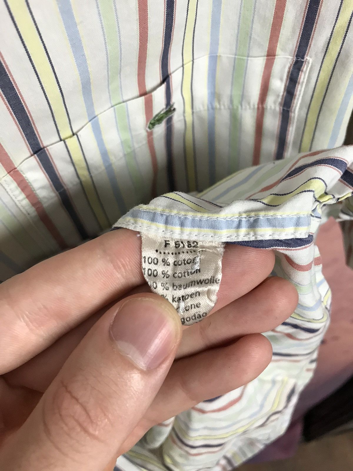 Lacoste × Vintage Lacoste luxury streetwear shirt Size US M / EU 48-50 / 2 - 6 Thumbnail