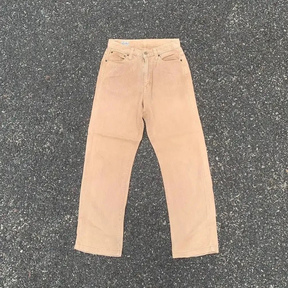 Japan Blue 5-POCKET TROUSERS VINTAGE BLUE WAY JEANS FADED DENIM PANTS Size US 28 / EU 44 - 1 Thumbnail