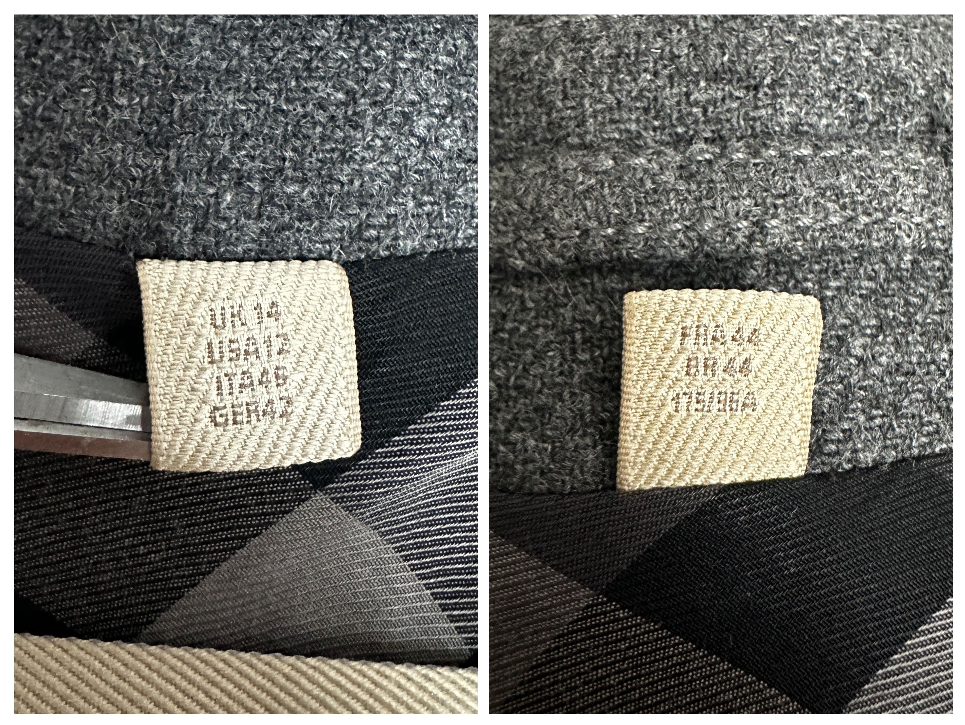 Burberry BURBERRY BRIT Women's Wool Coat Grey UK14 US12 ITA48 GER42 Size L / US 10 / IT 46 - 17 Thumbnail