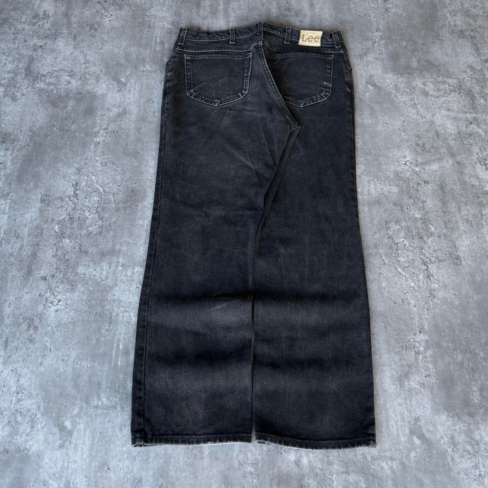 Lee × Levi's × Levi's Vintage Clothing Vintage Y2K Faded Black Levi’s Style Grunge Opium Jeans Size US 36 / EU 52 - 1 Thumbnail