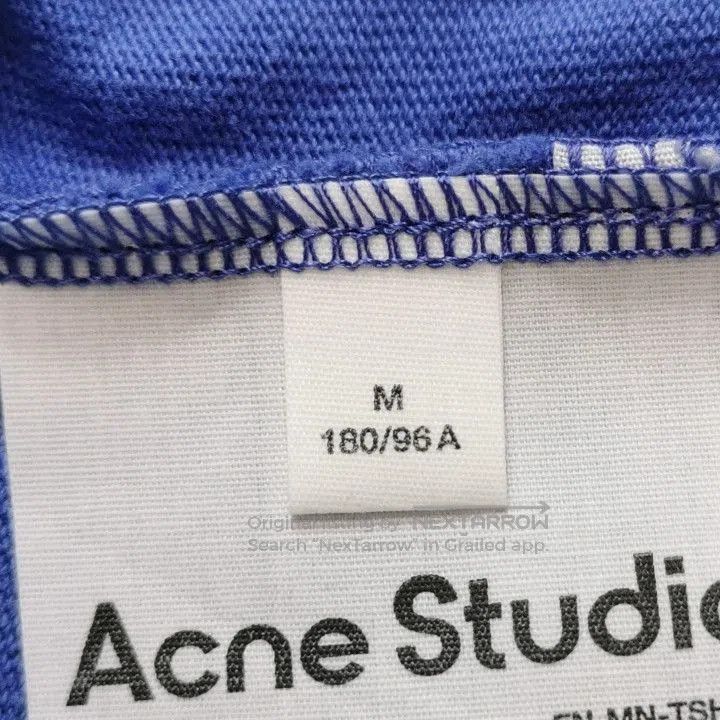 Louis Vuitton Acne Studios M Cotton Solid Letter Logo T. Size US M / EU 48-50 / 2 - 6 Thumbnail