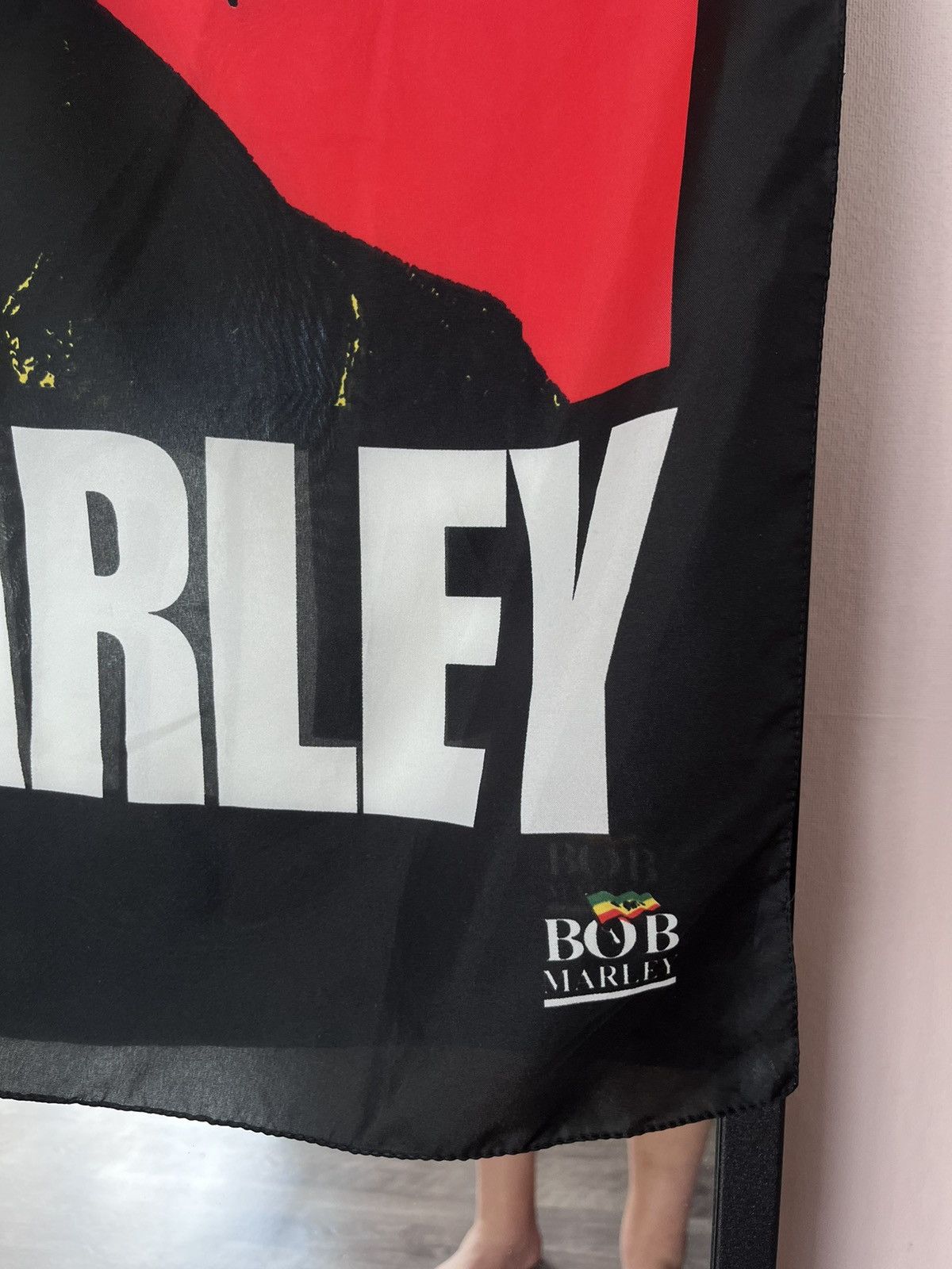 Bob Marley Bob Marley One Love Vintage Scarf Postage 00s big logo Reggi Size ONE SIZE - 3 Thumbnail