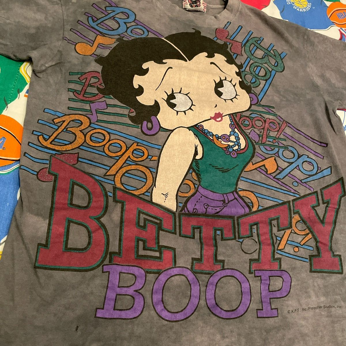 Vintage Vintage 90s Betty Boop King Features Cartoon TV Show Tee Size US L / EU 52-54 / 3 - 3 Thumbnail