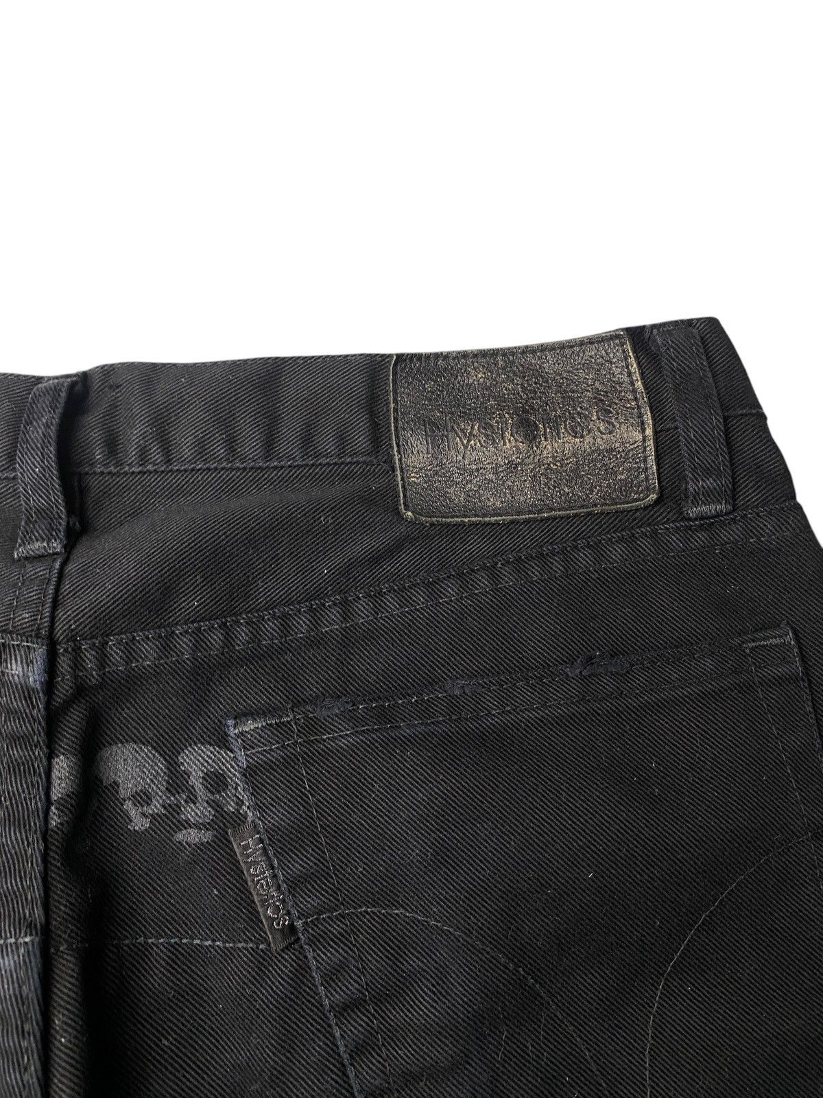Hysteric Glamour 1990's Hysteric Glamour Skull Ring Archive Denim Size US 28 / EU 44 - 10 Thumbnail