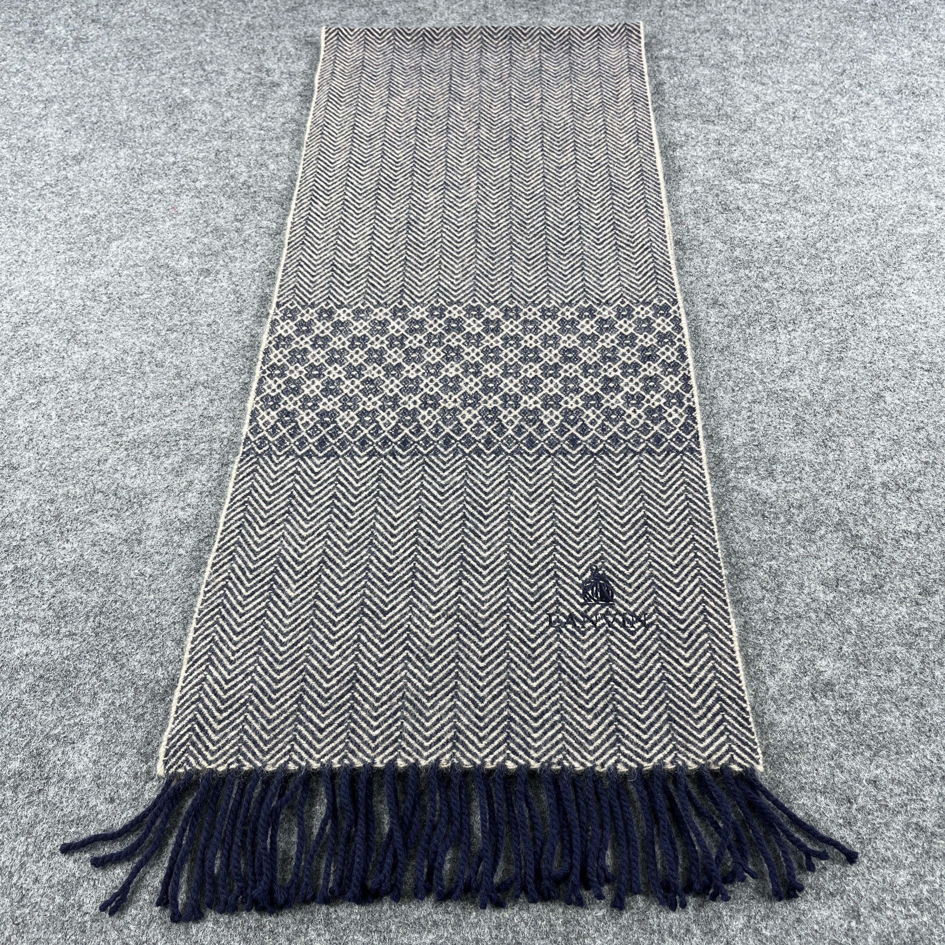 Lanvin × Vintage Lanvin Scarf / Muffler / Neckwear T1237 Size ONE SIZE - 2 Thumbnail