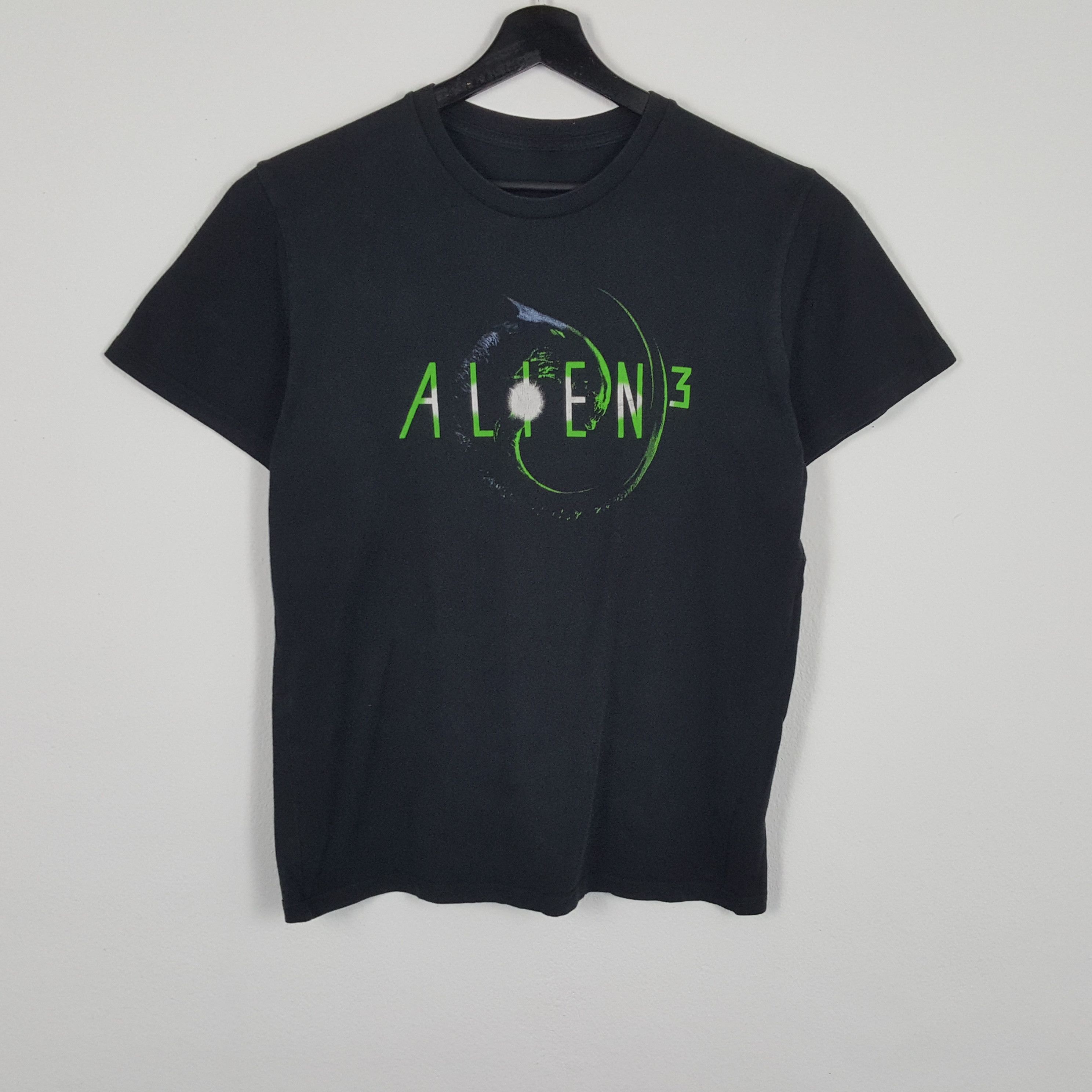 image of Alien 3 Movie Center Design Streetwear Style Tshirt in Black, Men's (Size Medium)