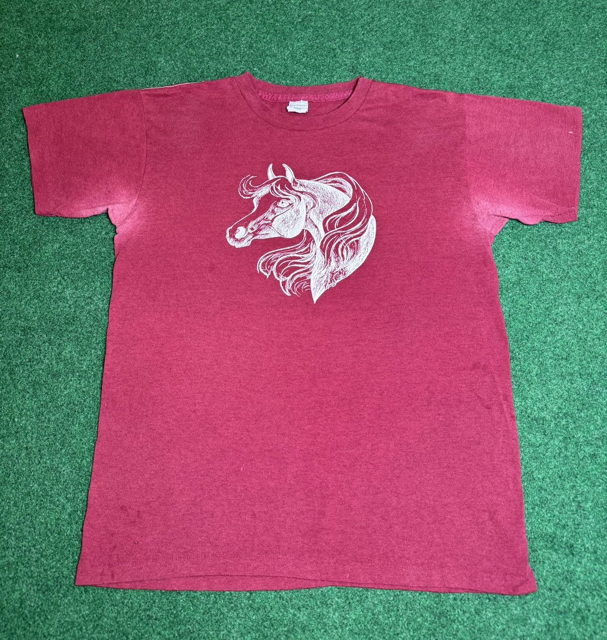Vintage Vintage 80s 90s Horse Girl Stallion Lover Medium T Shirt Size M / US 6-8 / IT 42-44 - 1 Thumbnail
