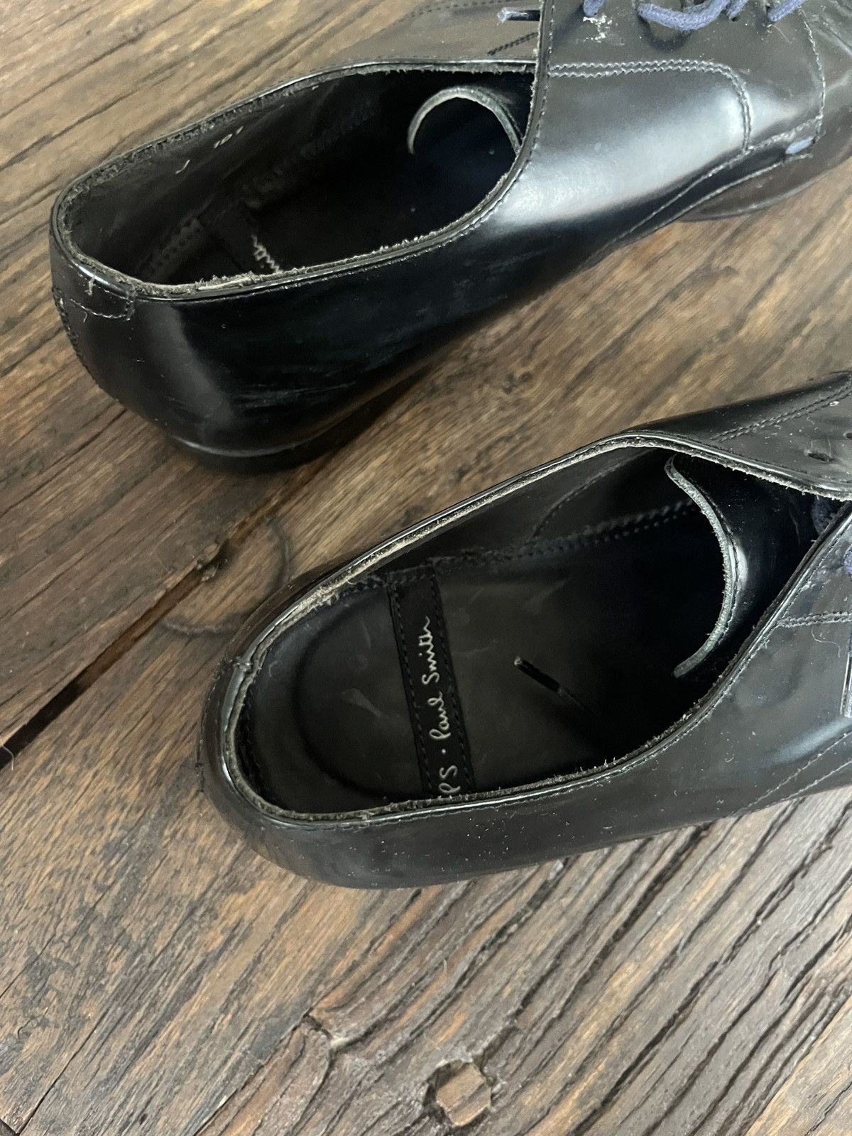 Paul Smith Paul Smith Black Leather Oxford Shoes UK7 Size US 8 / EU 41 - 2 Thumbnail