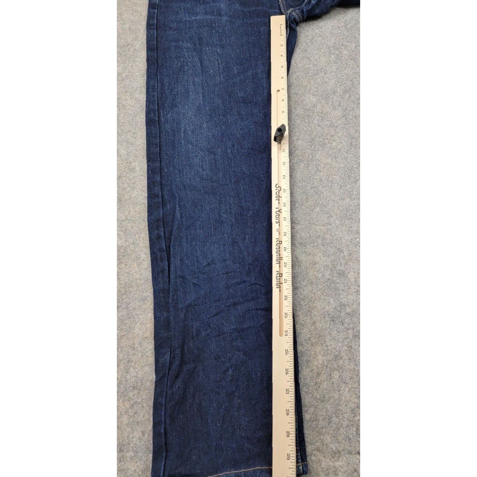 Levi's Levi's 505 Jeans Men 34x34 Dark Wash Straight Size 34 Regular Denim 5-Pocket USA 90s City Classic Size US 34 / EU 50 - 2 Thumbnail