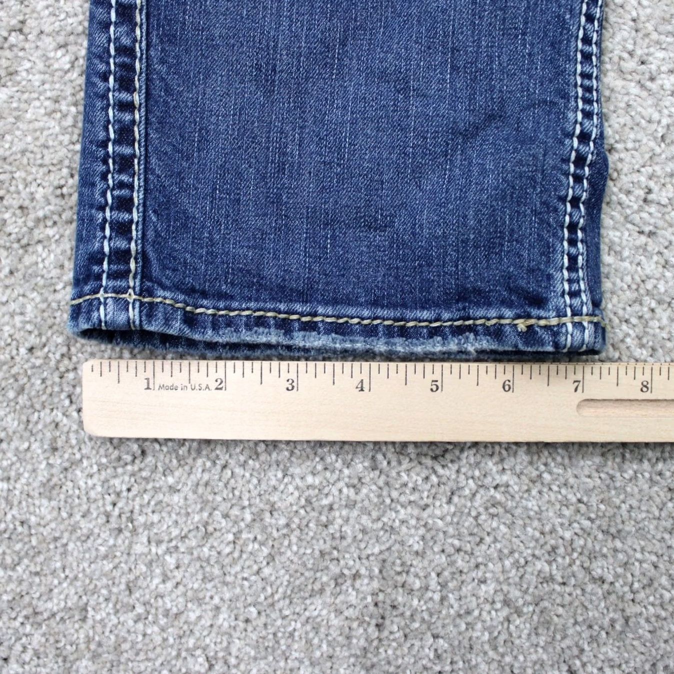 Silver Jeans Co. Silver Jeans Womens 30 Blue Frances Capri Denim 5-Pocket Stretch Inseam 25" Regular Capri Jeans Menus Womens Size 30" / US 8 / IT 44 - 5 Thumbnail