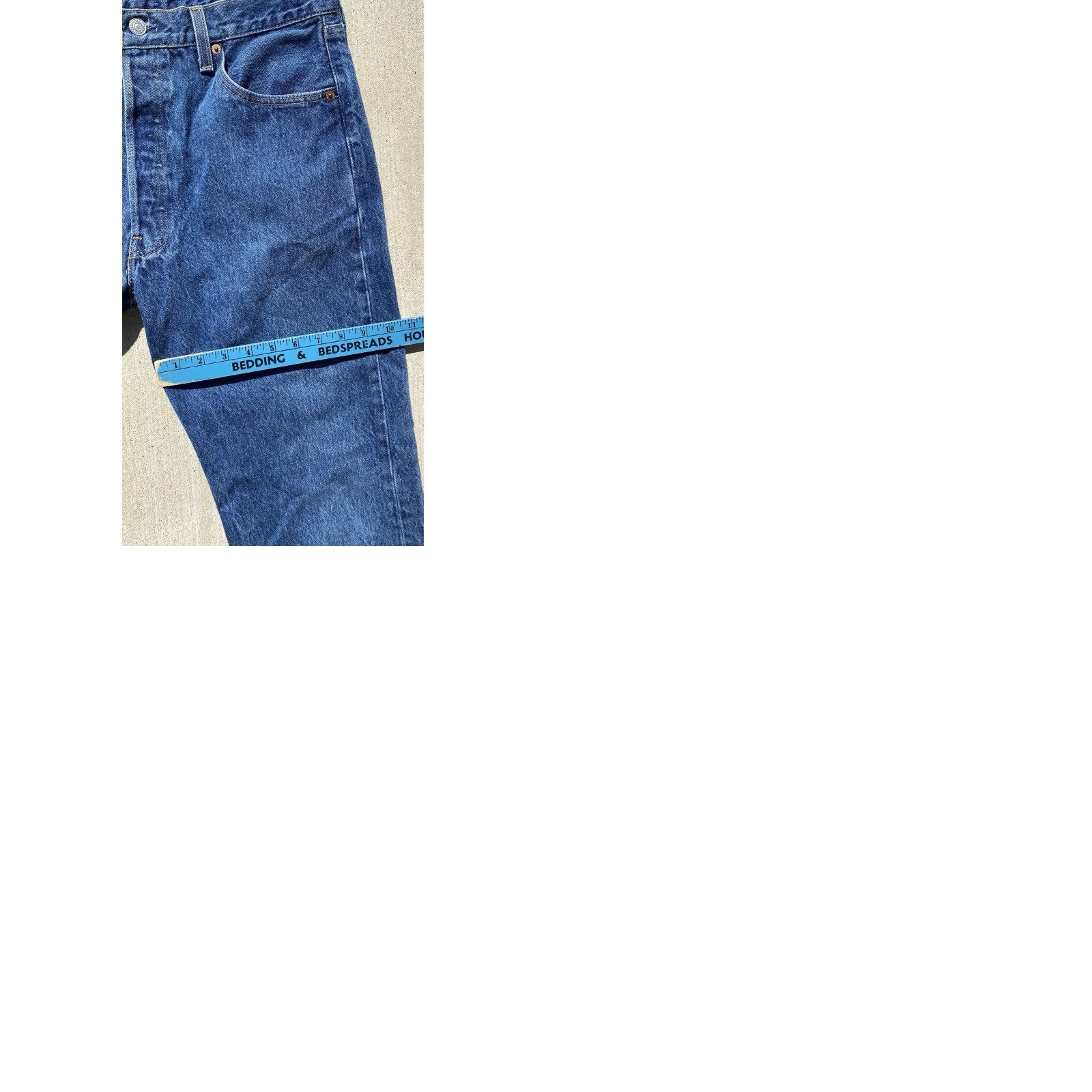 Levi's VINTAGE Levi’s 501 Jeans Levi's 501XX USA W 33 L 31.5 5-Pocket Design Jeans Mens Blue Denim USA Cowboy 501 XX, Vintage Size US 35 - 12 Thumbnail