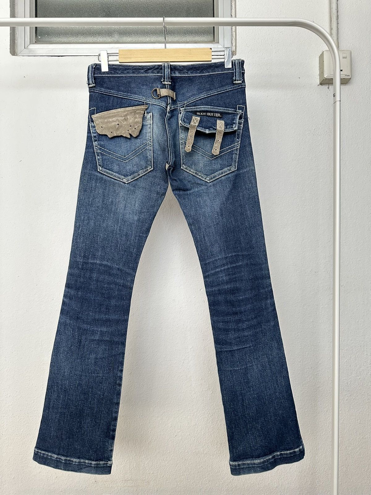 Japanese Brand 1990's Body Butter D-Ring rock denim hysteric stylish Size US 30 / EU 46 - 18 Thumbnail