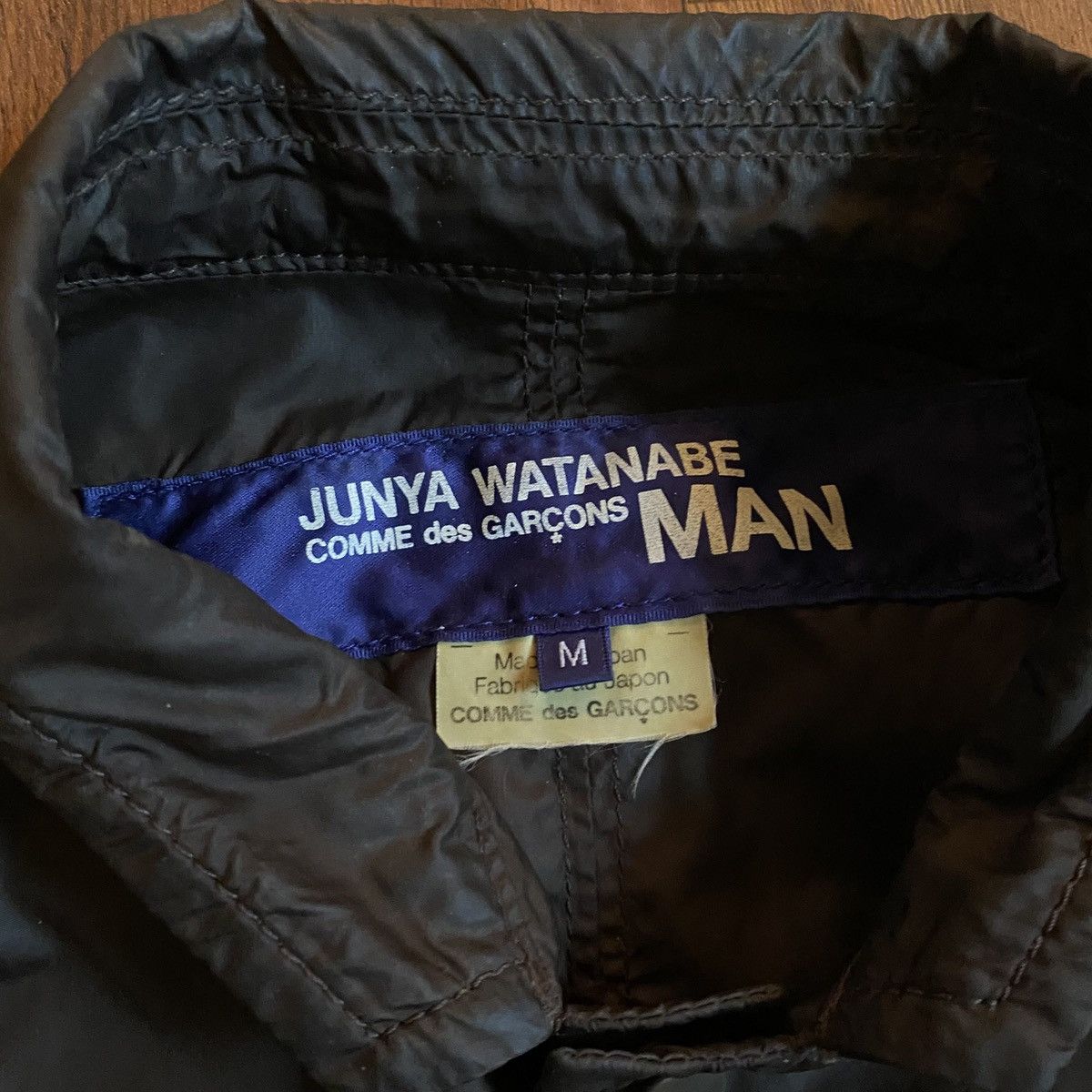 Junya Watanabe AD2008’ Junya Watanabe “M” Letterman Nylon Varsity Jacket Size US M / EU 48-50 / 2 - 2 Thumbnail