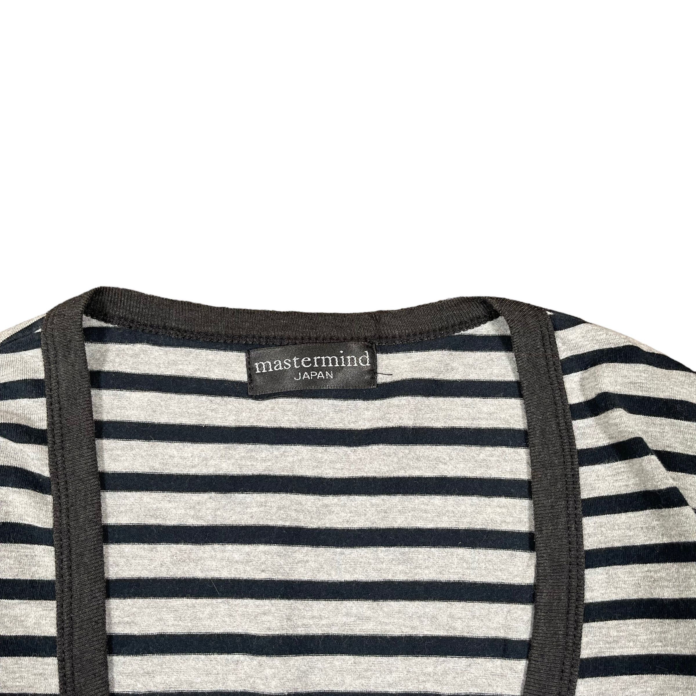 Mastermind Japan Mastermind Japan Stiped Cardigan Size US M / EU 48-50 / 2 - 5 Thumbnail