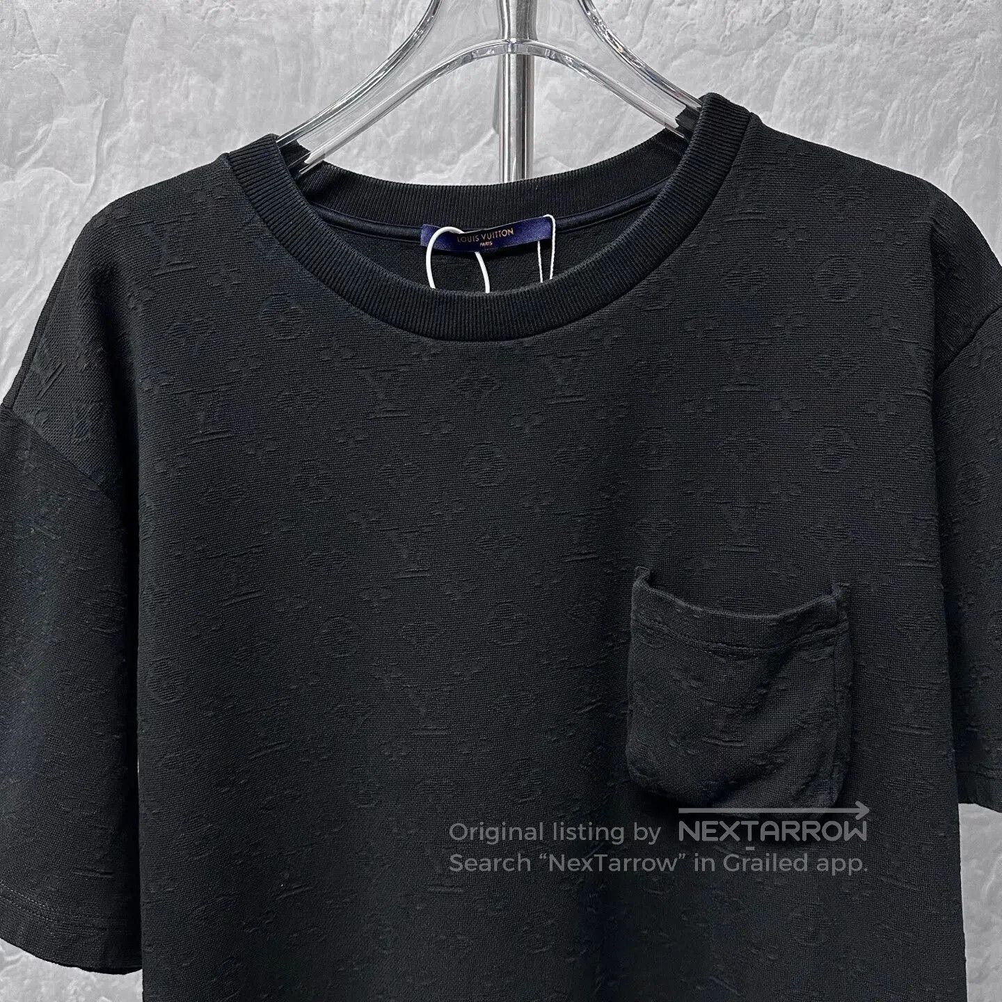 Louis Vuitton black louis vuitton short sleeve pocket t-shirt. Size US L / EU 52-54 / 3 - 2 Thumbnail