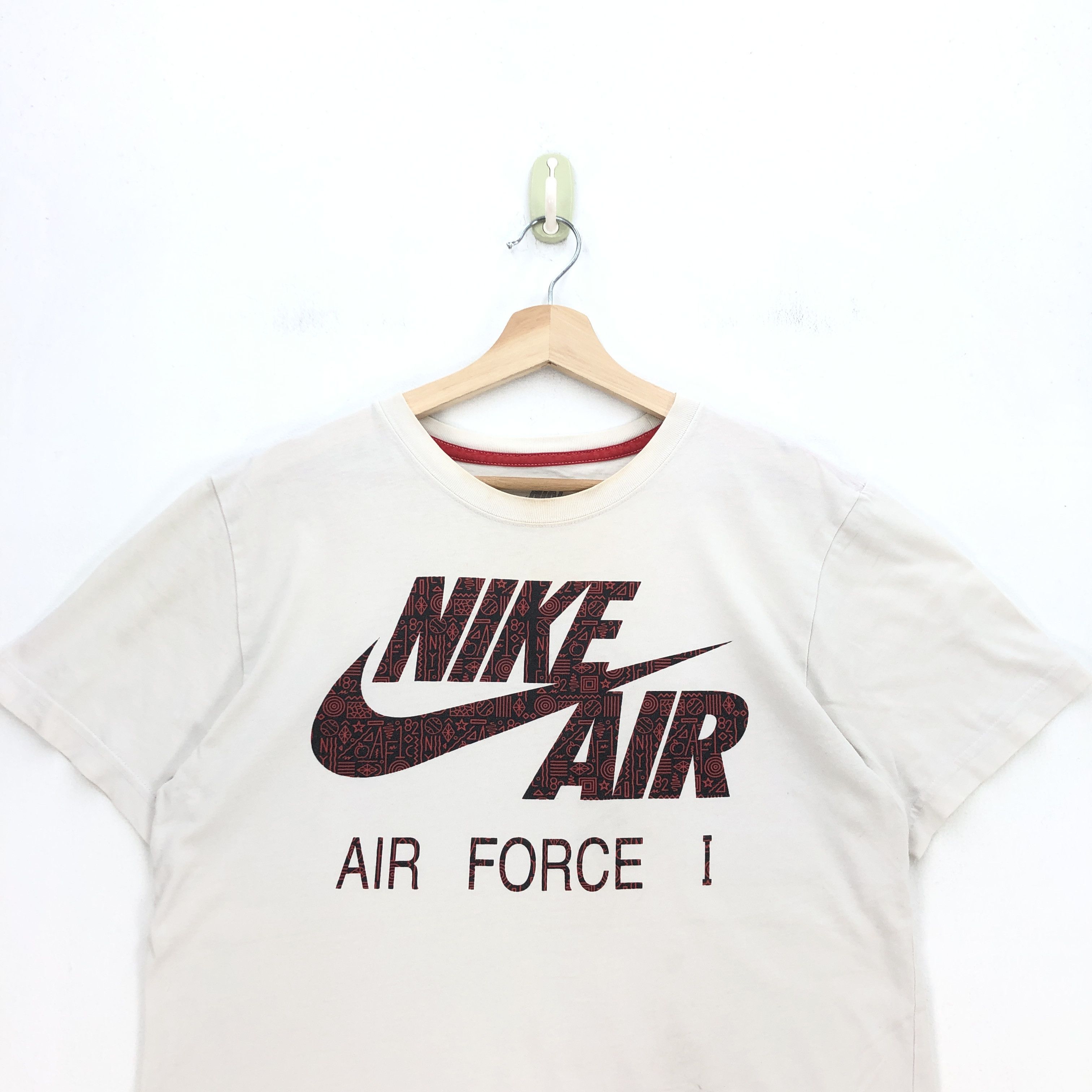 Nike Vintage Nike T Shirt Nike Swoosh Air Force Tees ACG Shirt Size US XL / EU 56 / 4 - 2 Thumbnail