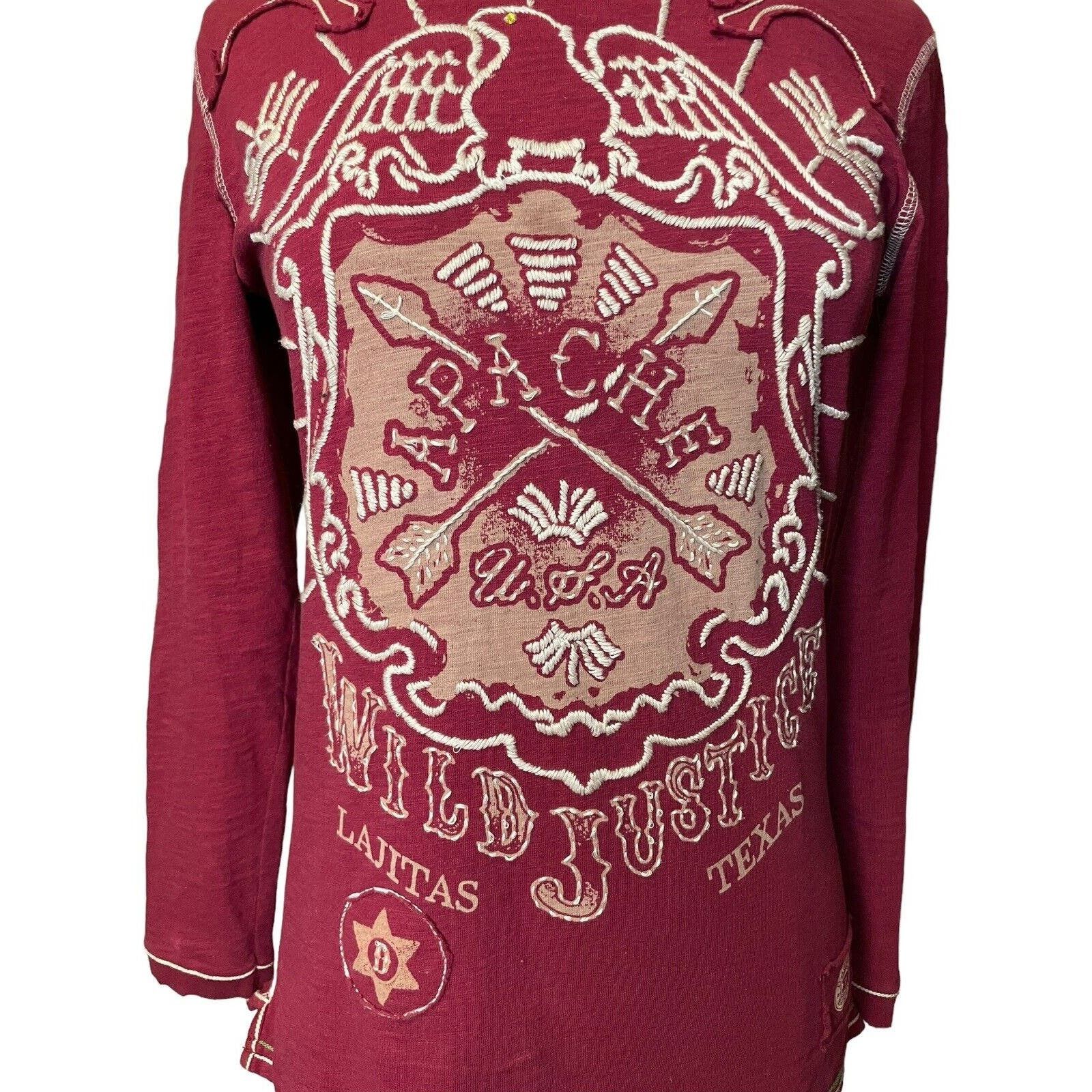 Double D Ranch Native American Apache Long Sleeve T-Shirt