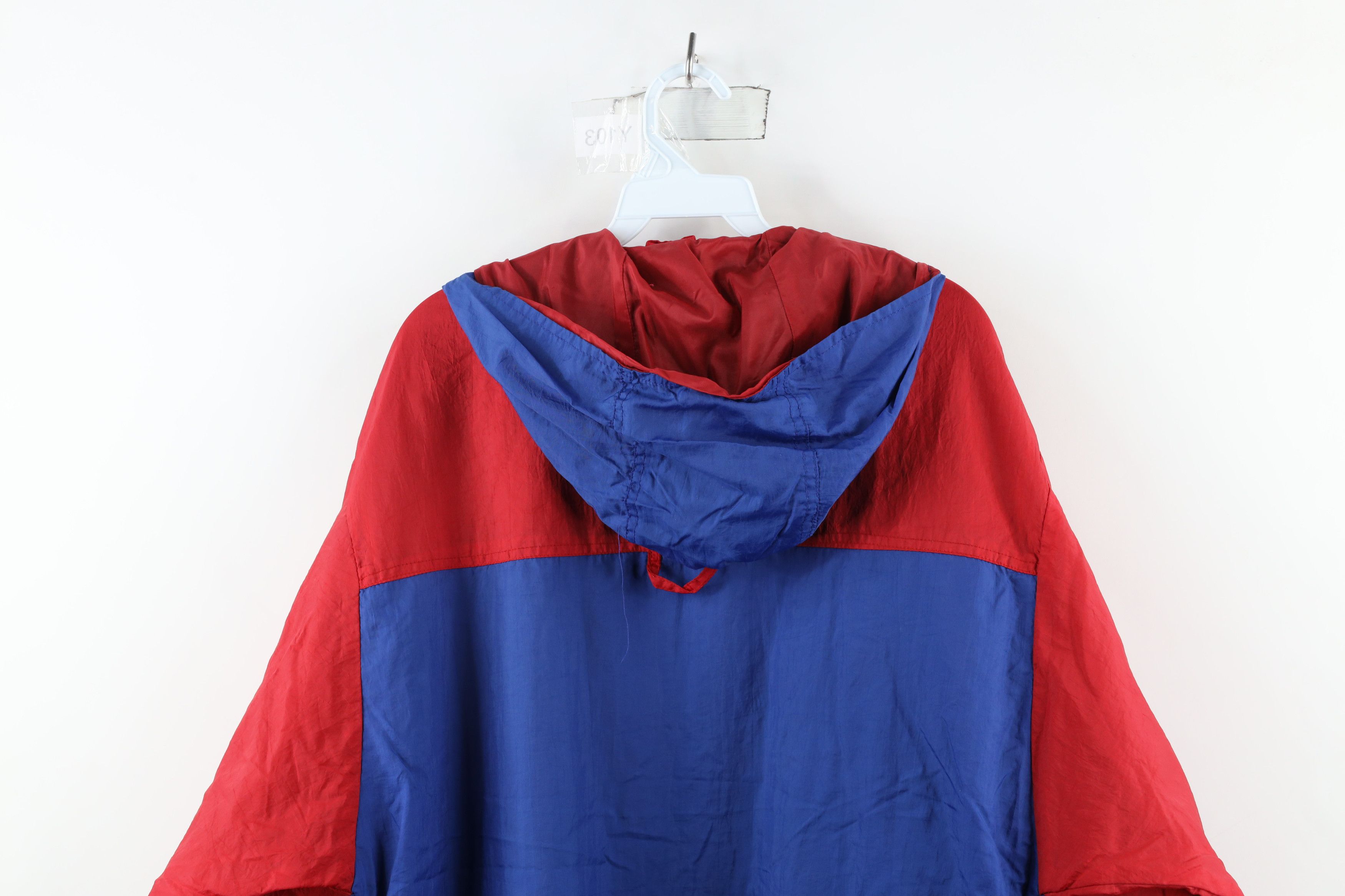 Vintage Vintage 90s Streetwear Half Zip Hooded Windbreaker Jacket Size US XL / EU 56 / 4 - 13 Thumbnail