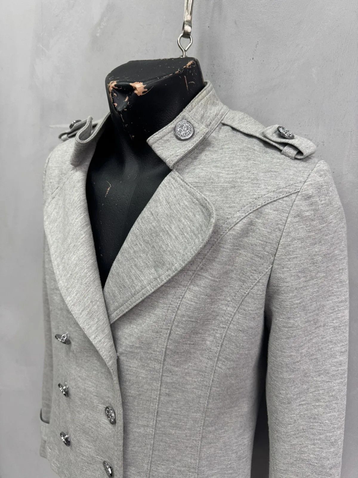 Issey Miyake Wow😻Vintage Napoleon Jacket Cropped Hype Military LGB Y2K Size US M / EU 48-50 / 2 - 3 Thumbnail