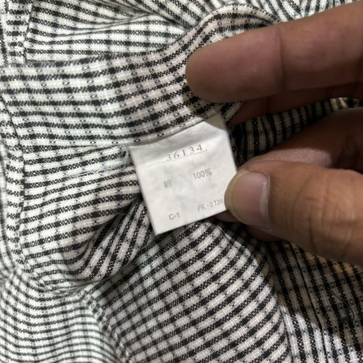 Gianni Valentino × Valentino Gianni Valentino Plaid Button-Up Ls shirt Size US L / EU 52-54 / 3 - 4 Thumbnail