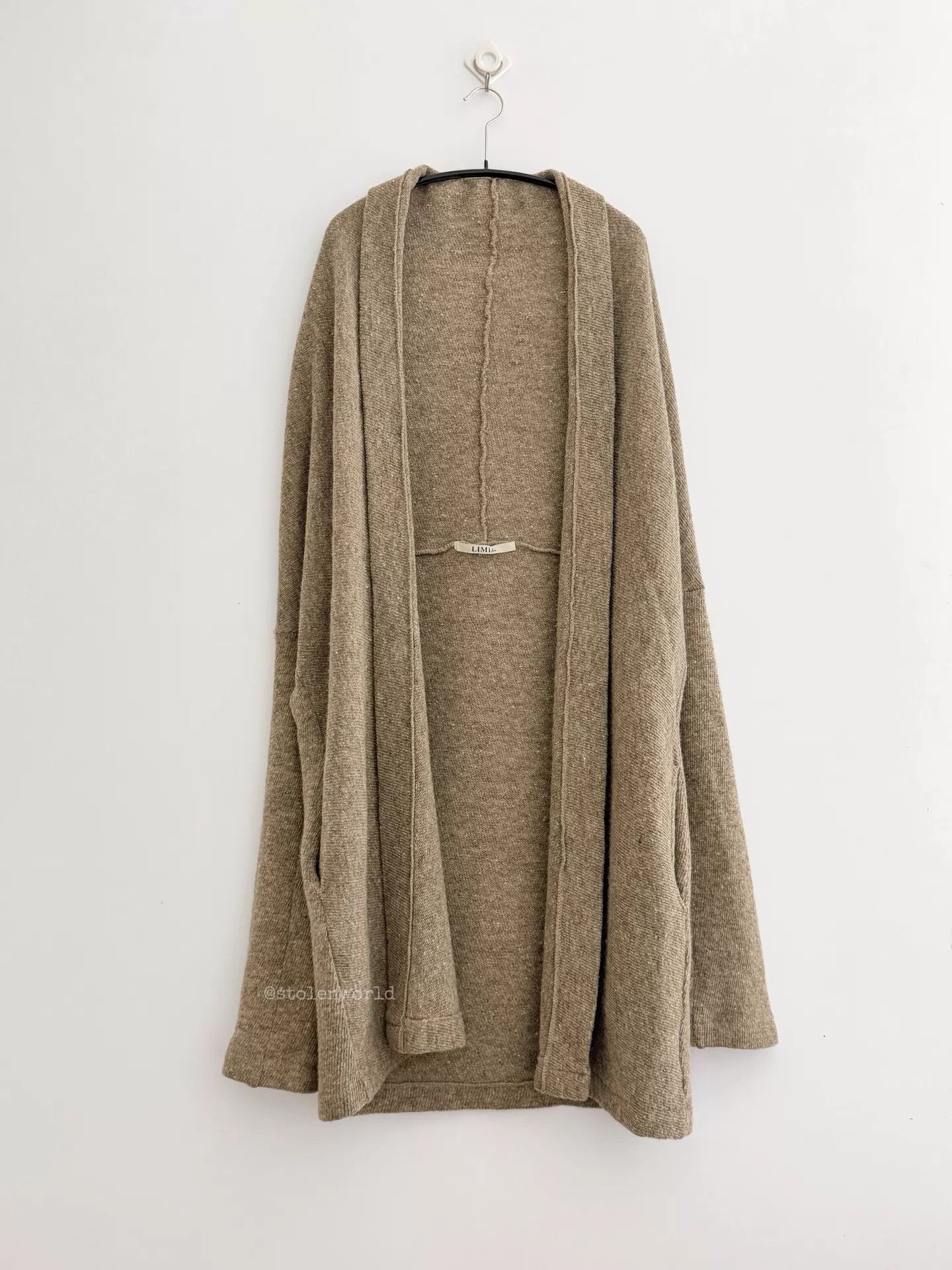 Limi Feu Limi Feu Oatmeal Camel Wool Knit Cardigan S Size S / US 4 / IT 40 - 6 Thumbnail