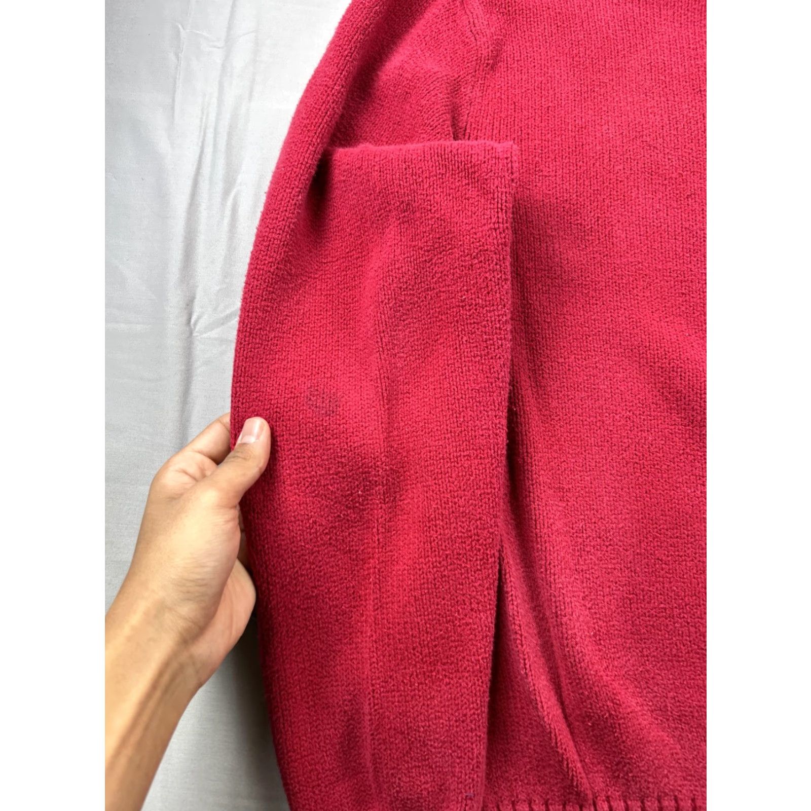 Polo Ralph Lauren Polo Ralph Lauren Sweater Mens XL Red Crewneck Knit Pullover Pony Logo Size US XL / EU 56 / 4 - 6 Thumbnail