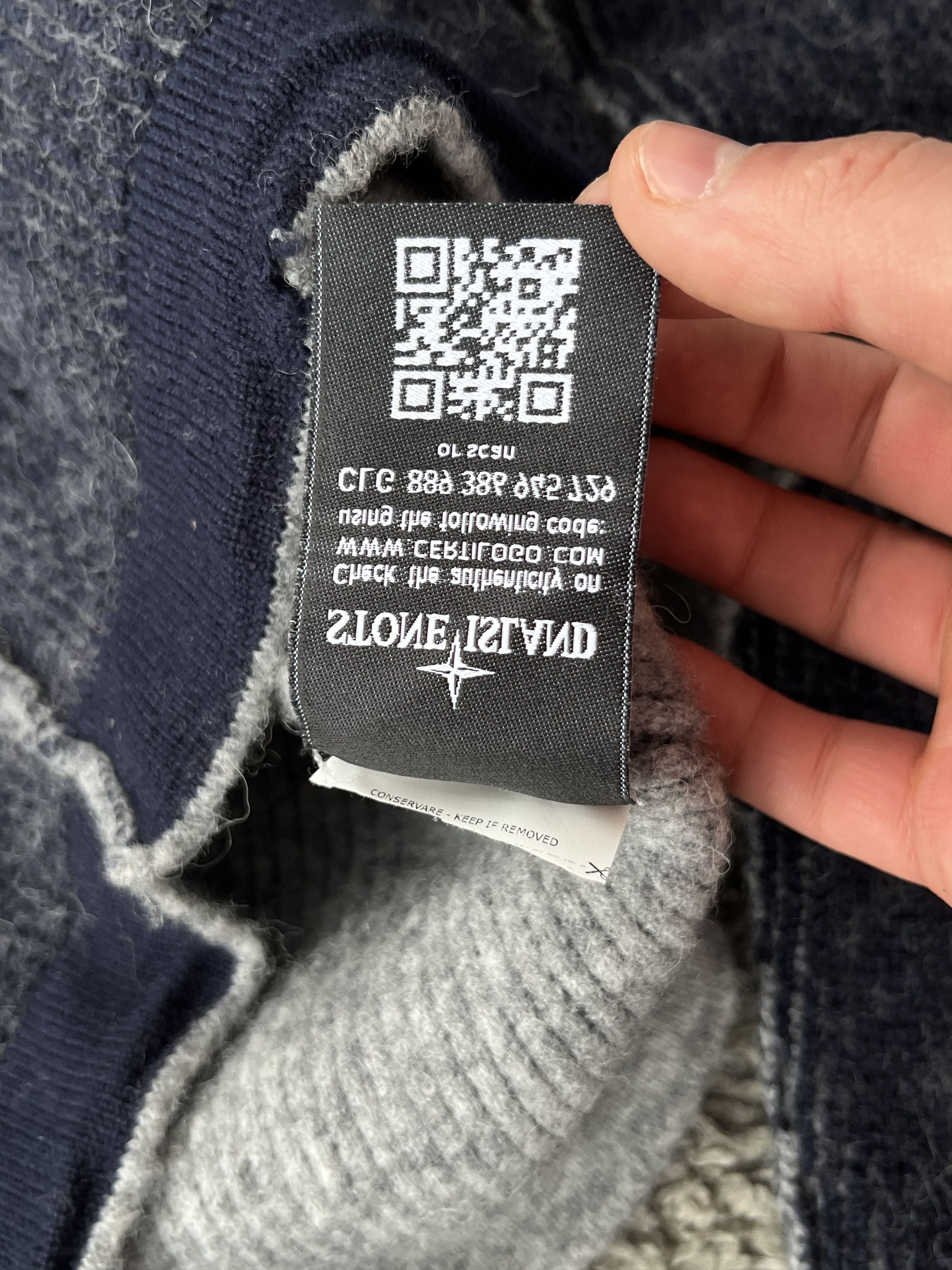 Stone Island STONE ISLAND Vintage Sweater 2 Face MADE IN ITALY size S Size US S / EU 44-46 / 1 - 13 Thumbnail