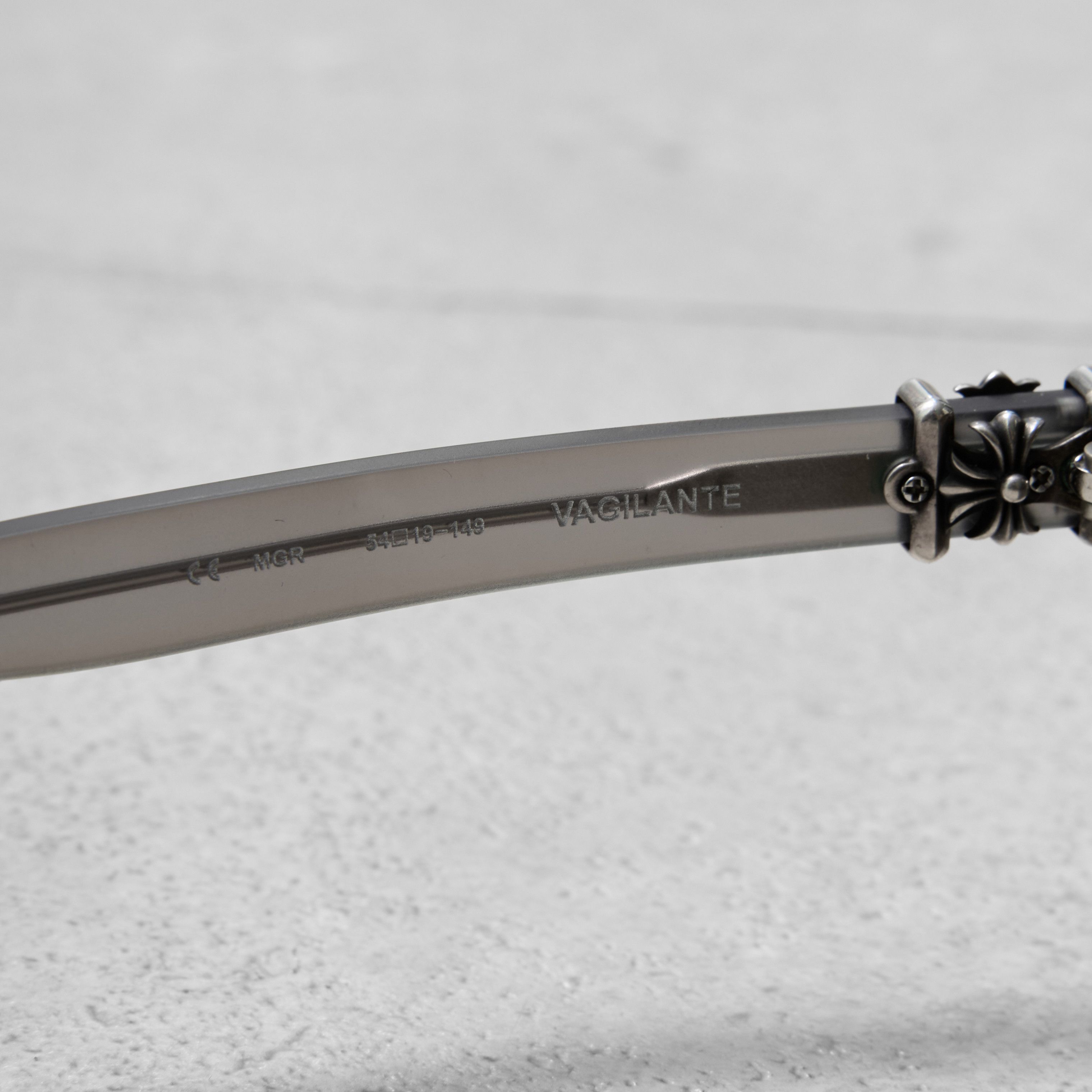 Chrome Hearts CHROME HEARTS VAGILANTE MATTE GRAPHITE SUN Size ONE SIZE - 6 Thumbnail