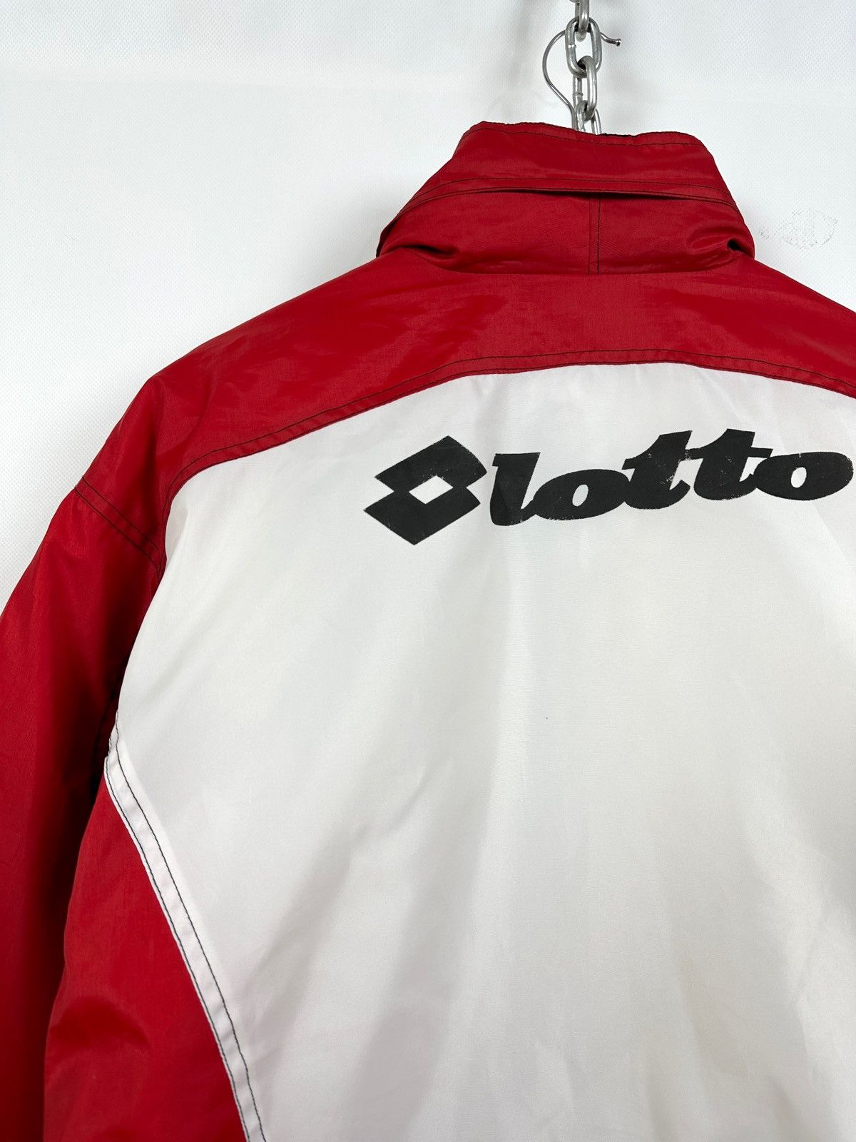 Lotto Sport 90s Vintage Lotto AC Milan Soccer Parka Coat Jacket Size US M / EU 48-50 / 2 - 18 Thumbnail