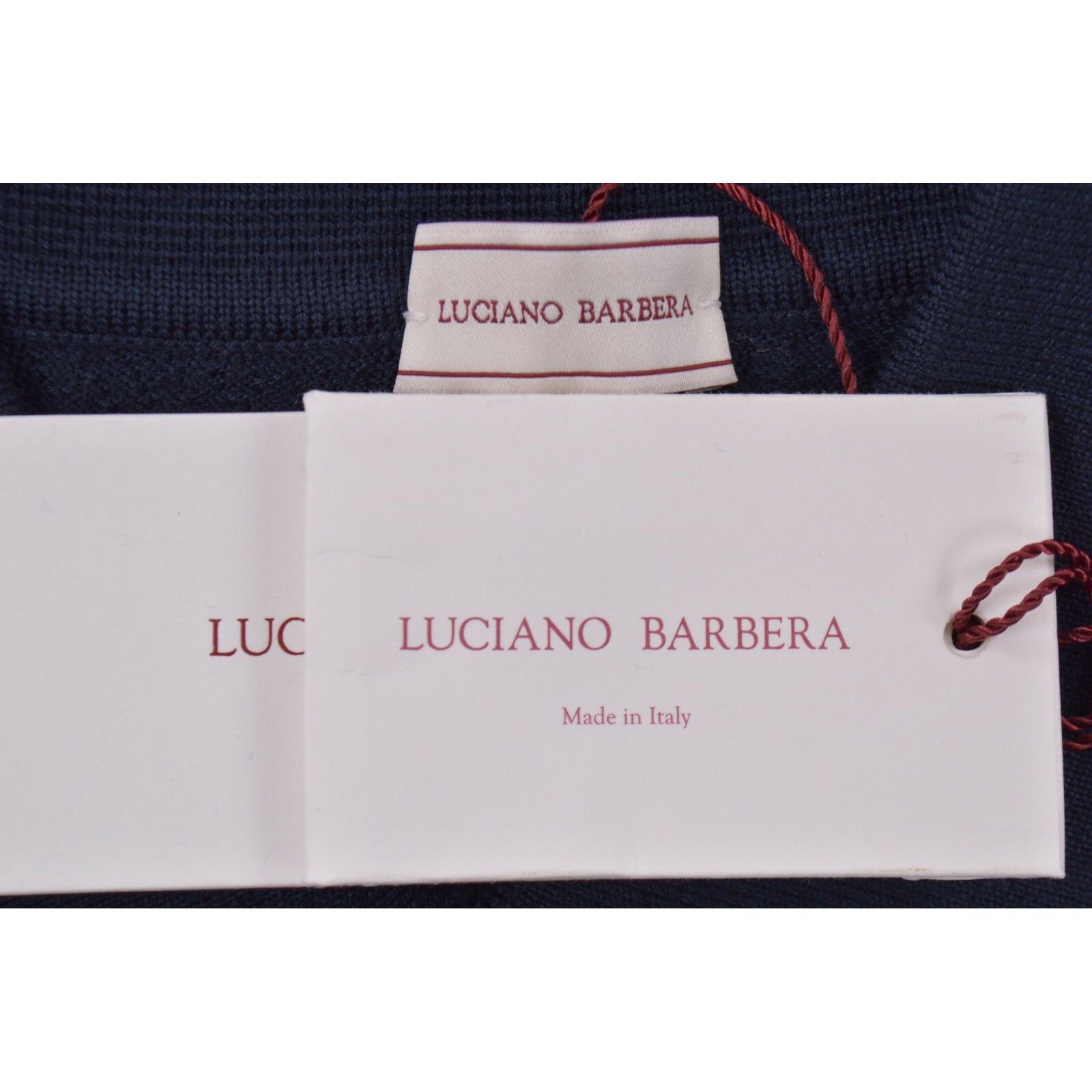 Luciano Barbera Luciano Barbera Sweater Size US S in Blue Size US S / EU 44-46 / 1 - 2 Thumbnail