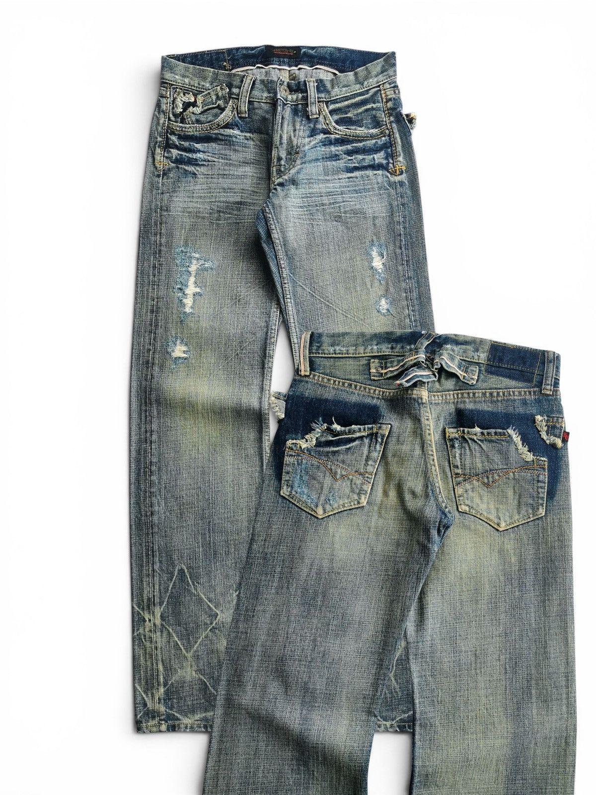 Camel Sweet Camel Selvedge Inner Waist Like Tornado Mart Tribal Size 27" / US 4 / IT 40 - 1 Thumbnail